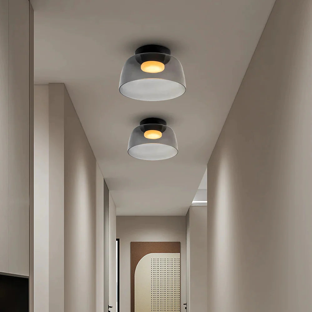 Valentina Modern Simple Creative Glass Flush Mount Ceiling Light - Letslighting