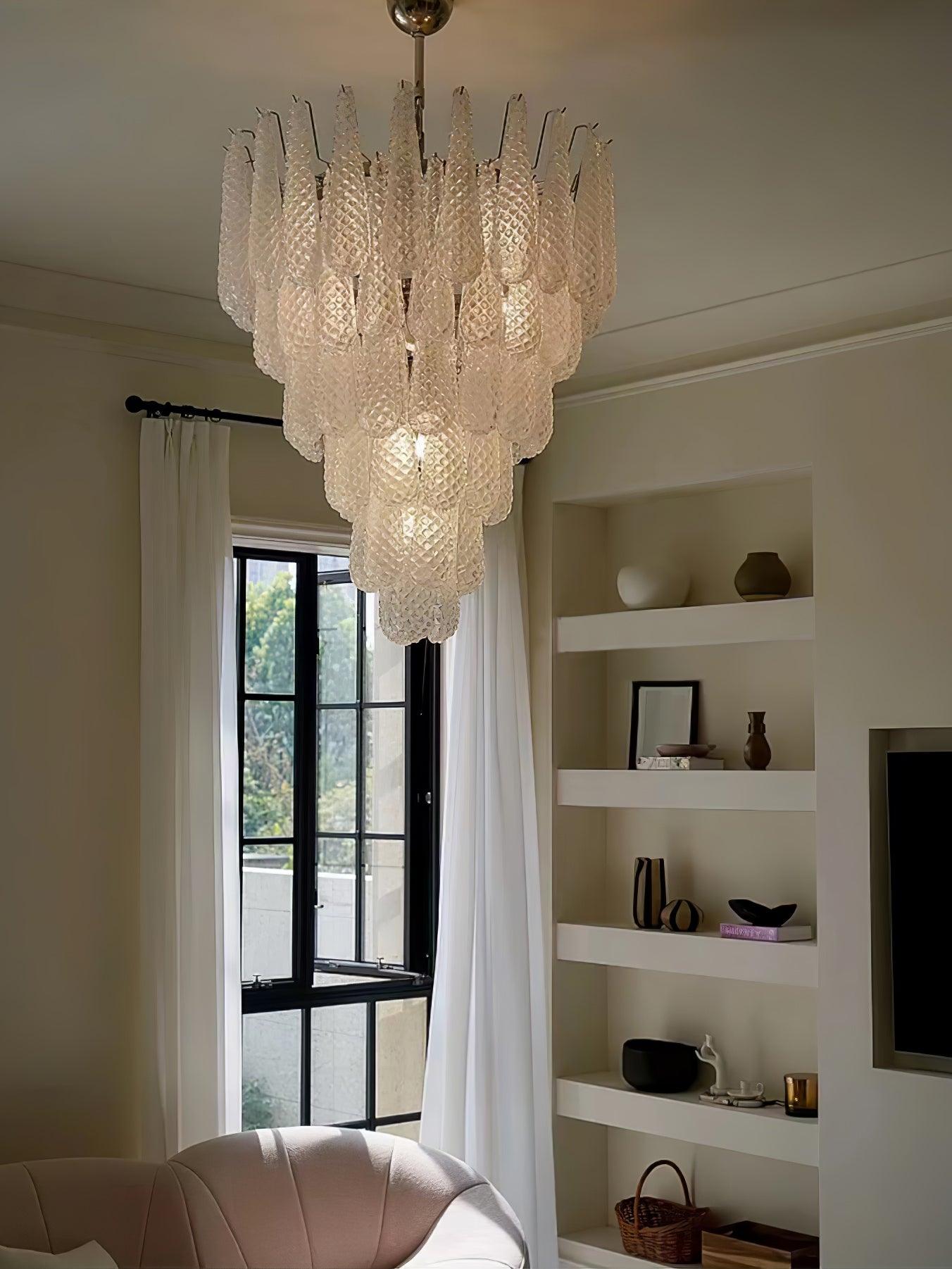 Zemaryra Murano Glass Chandelier