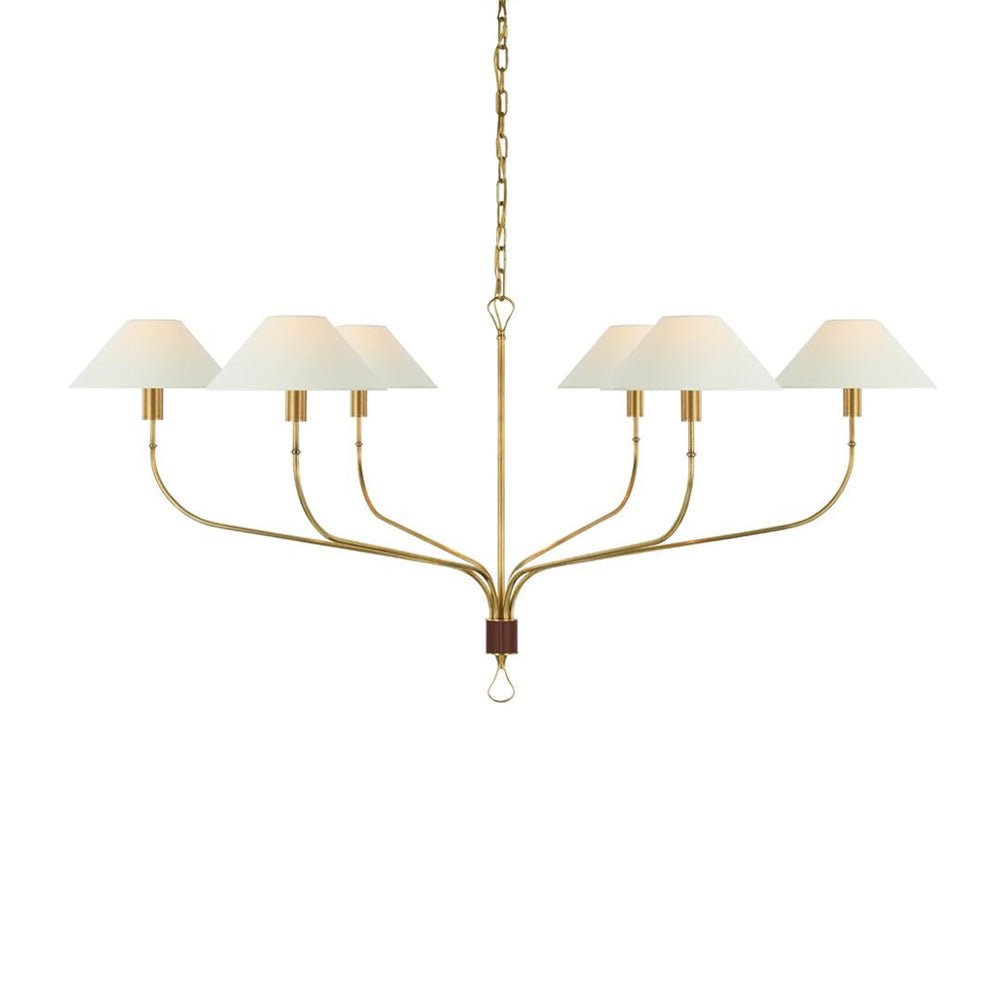 Regal Classic Brass Tail Chandelier - Letslighting