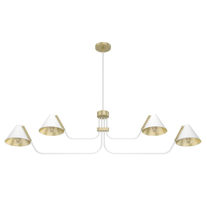 Cucarara Vintage Industrial Isle Black Chandelier - Letslighting