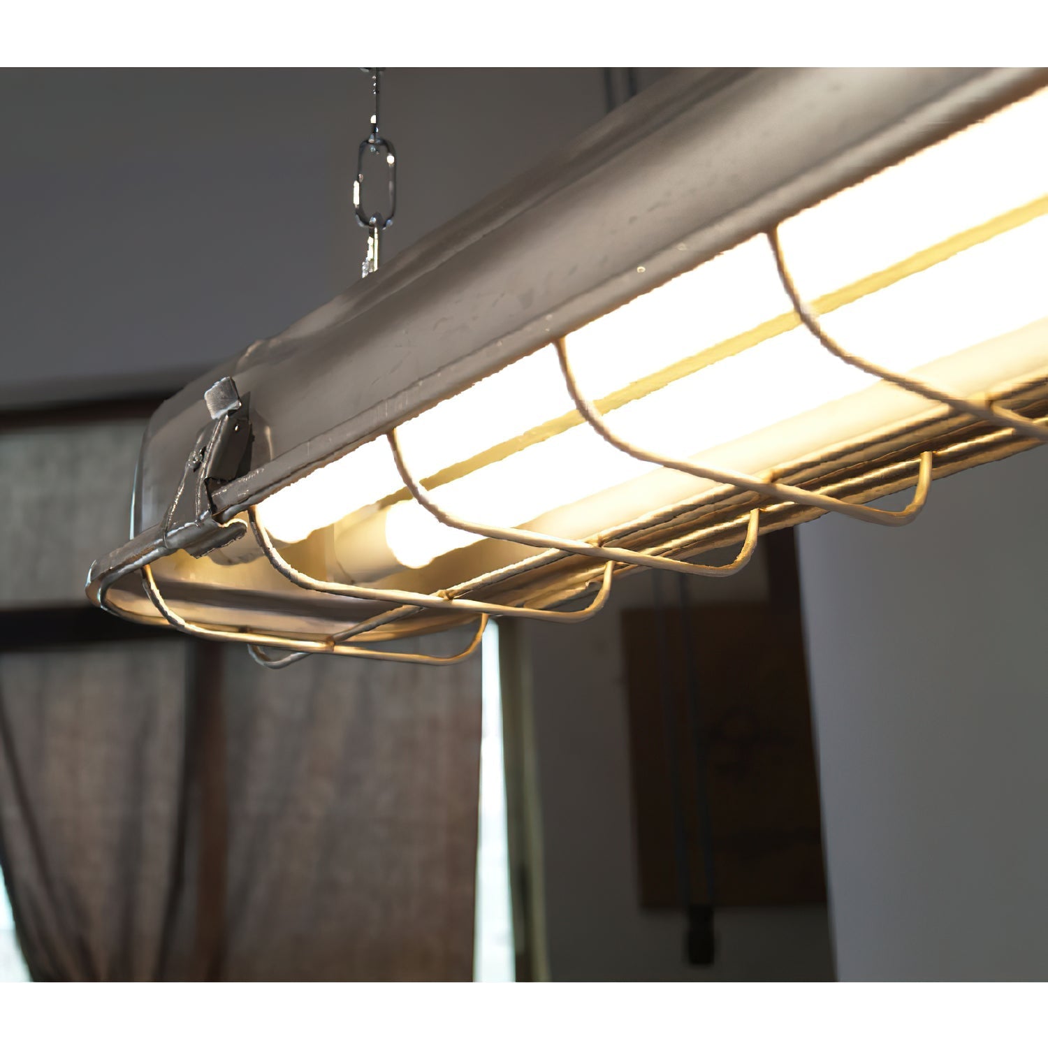 Anorionis Modern Minimalist Cage Glass Pendant Light - Letslighting