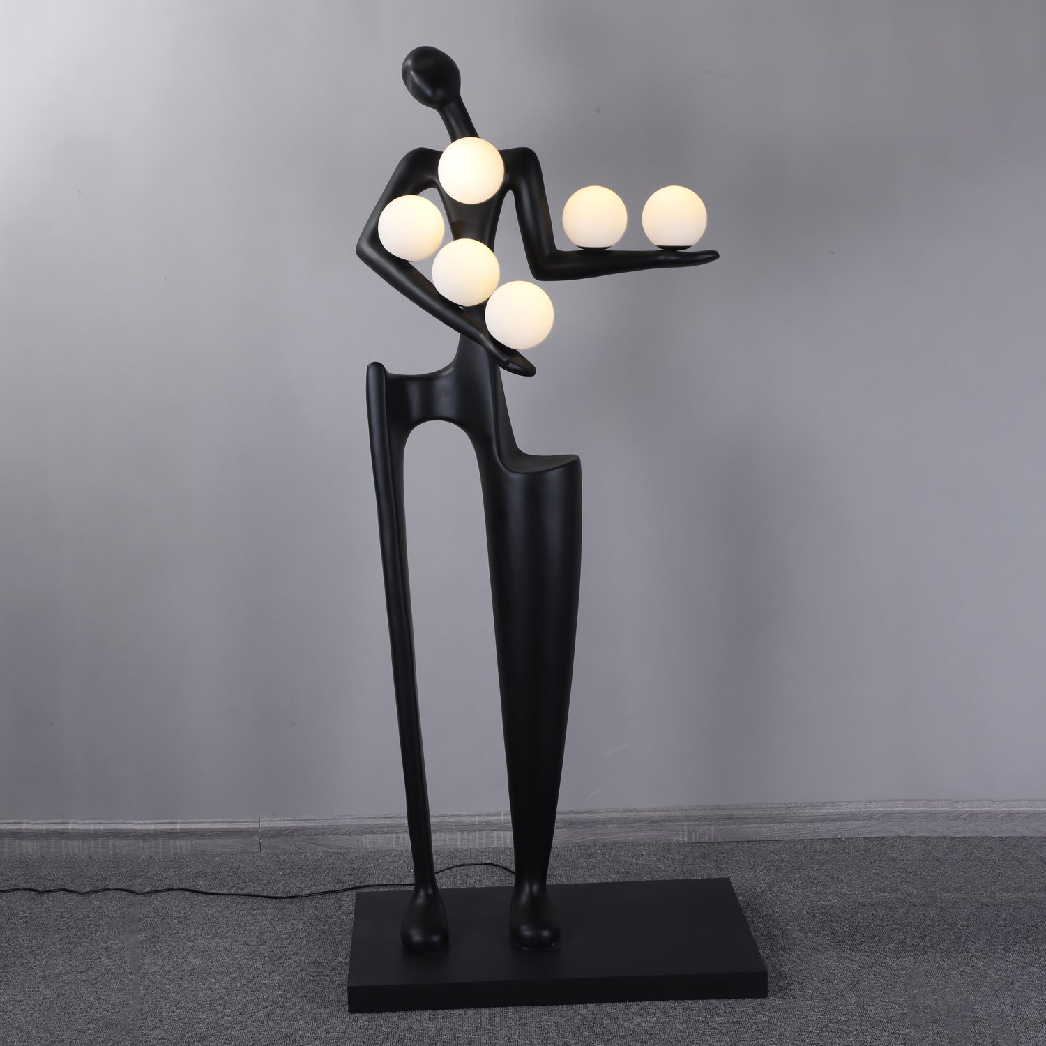 Zenoce Plastic Artistic Floor Lamp - Letslighting