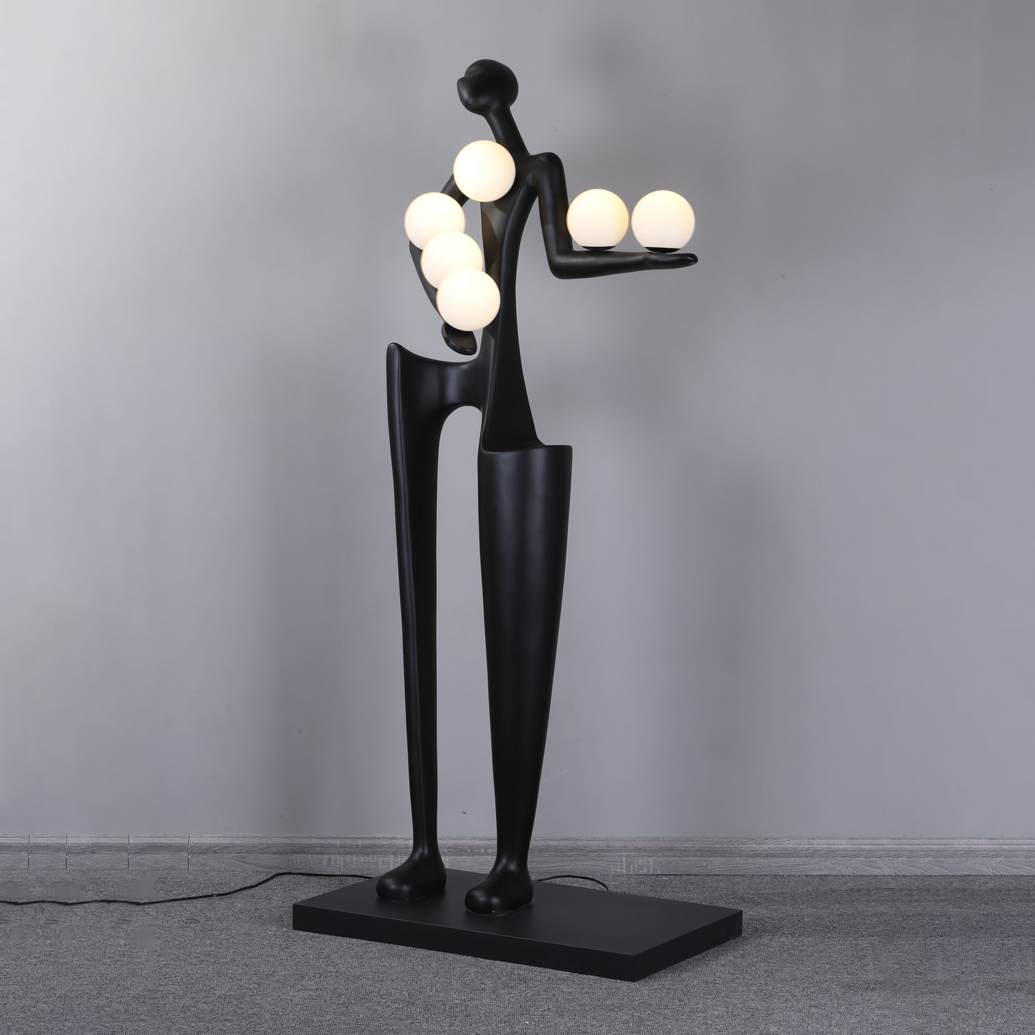 Zenoce Plastic Artistic Floor Lamp - Letslighting