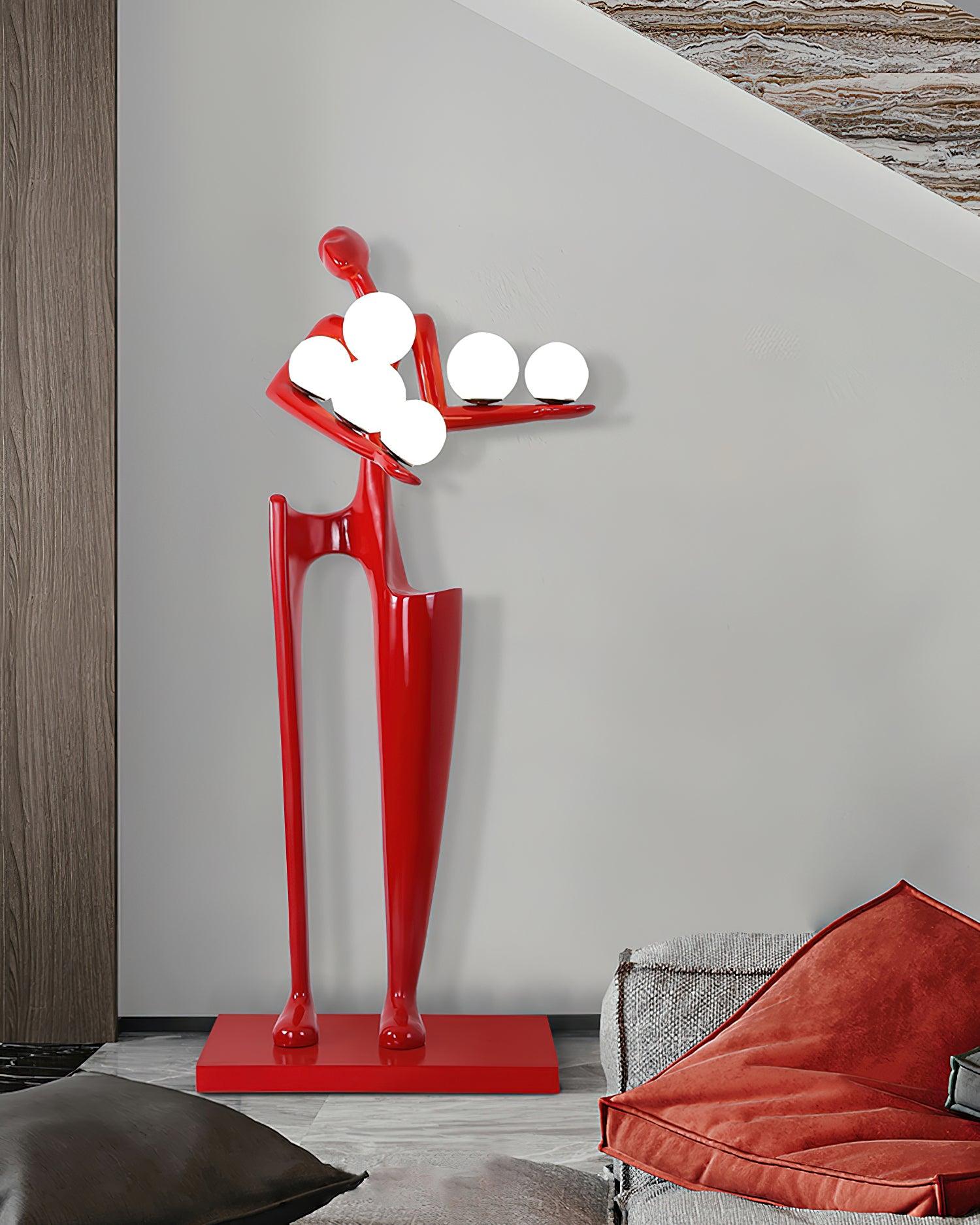 Zenoce Plastic Artistic Floor Lamp - Letslighting