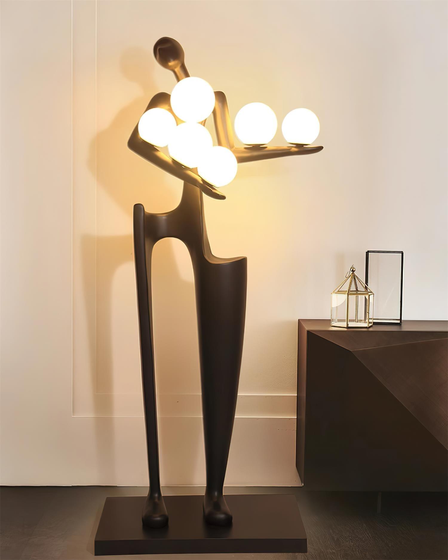 Zenoce Plastic Artistic Floor Lamp - Letslighting