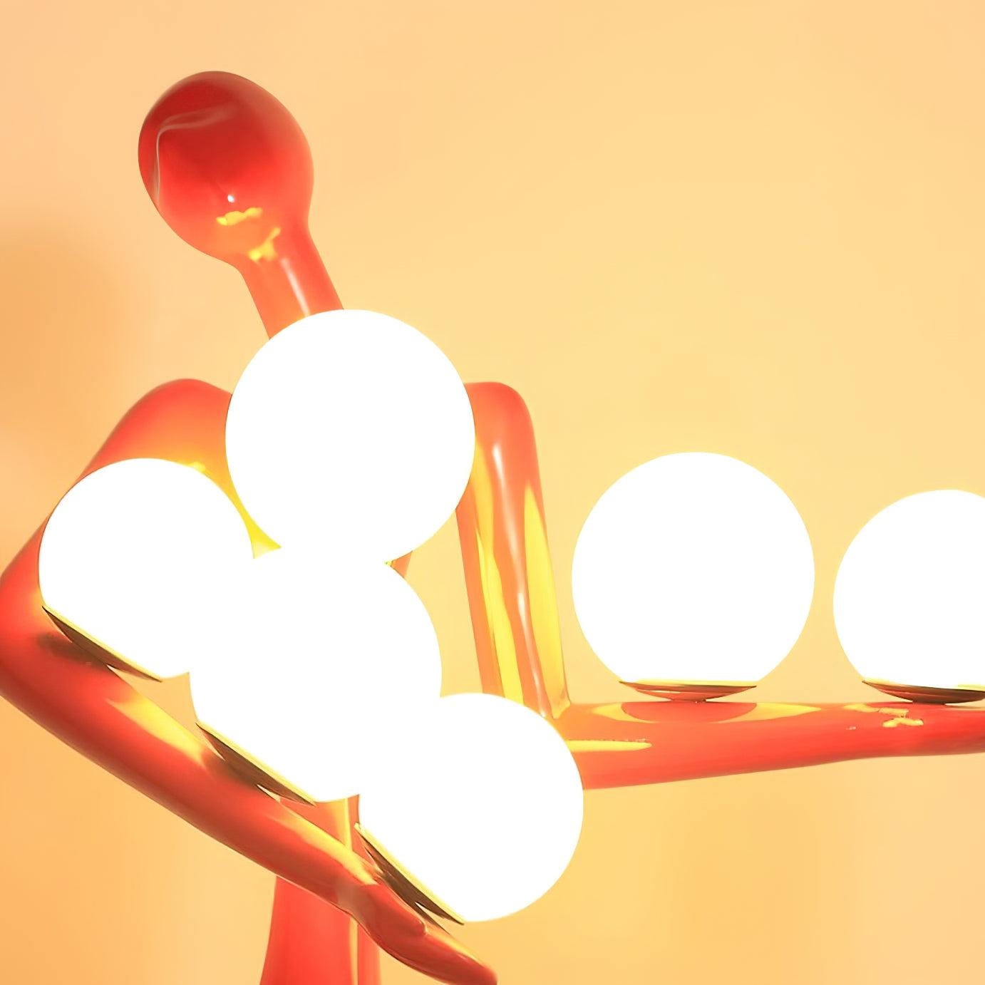 Zenoce Plastic Artistic Floor Lamp - Letslighting