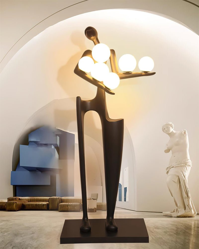 Zenoce Plastic Artistic Floor Lamp - Letslighting