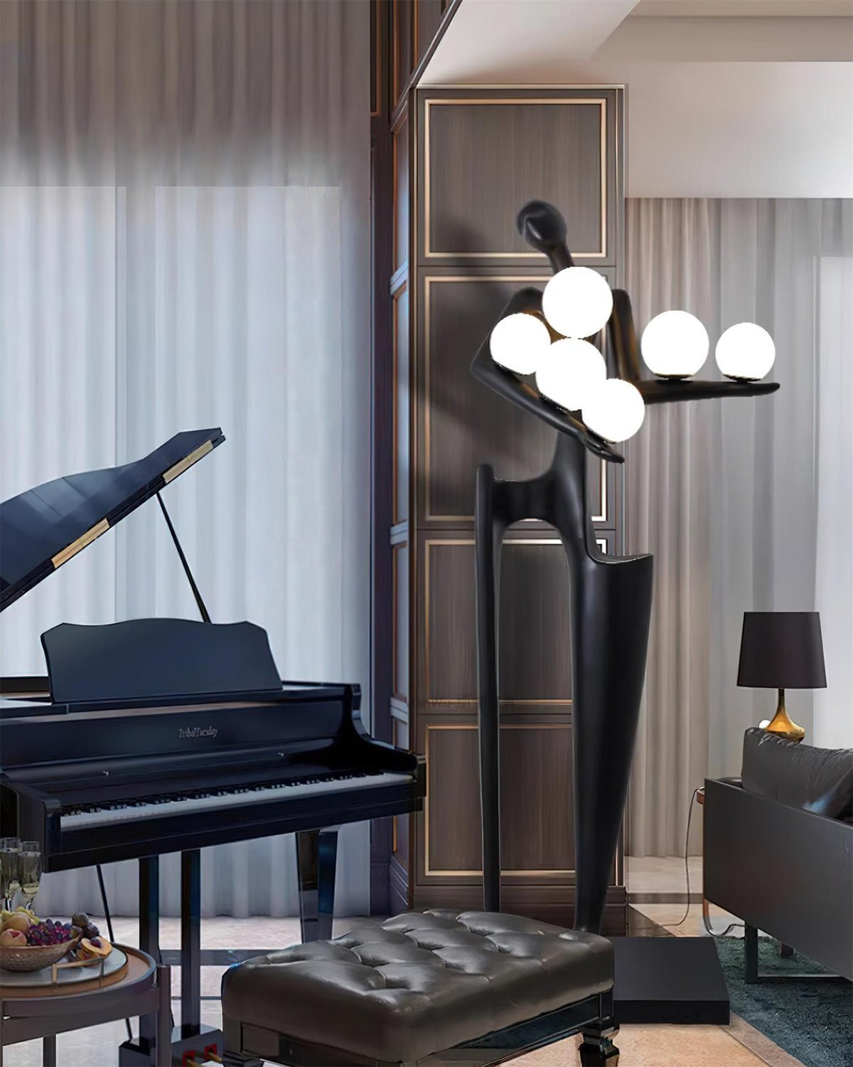 Zenoce Plastic Artistic Floor Lamp - Letslighting
