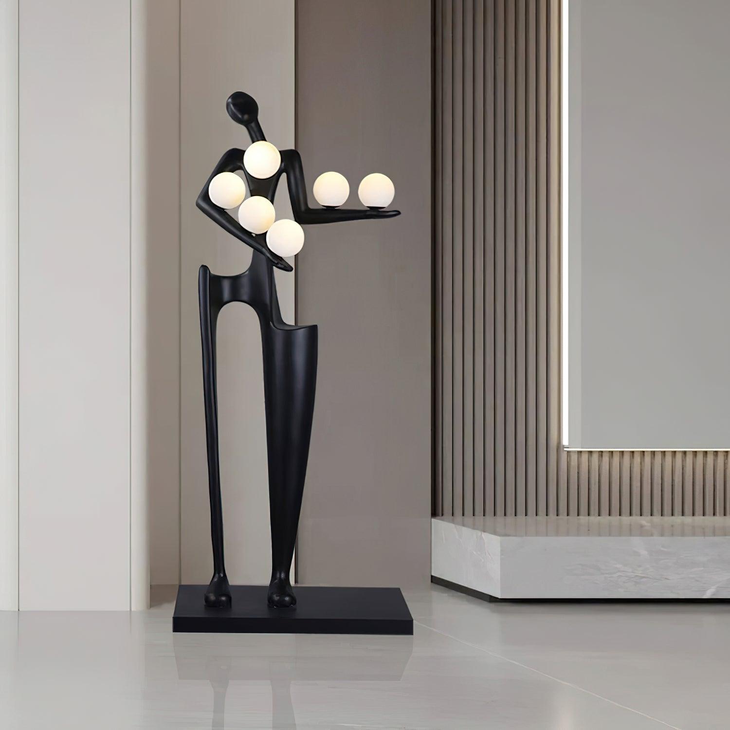 Zenoce Plastic Artistic Floor Lamp - Letslighting