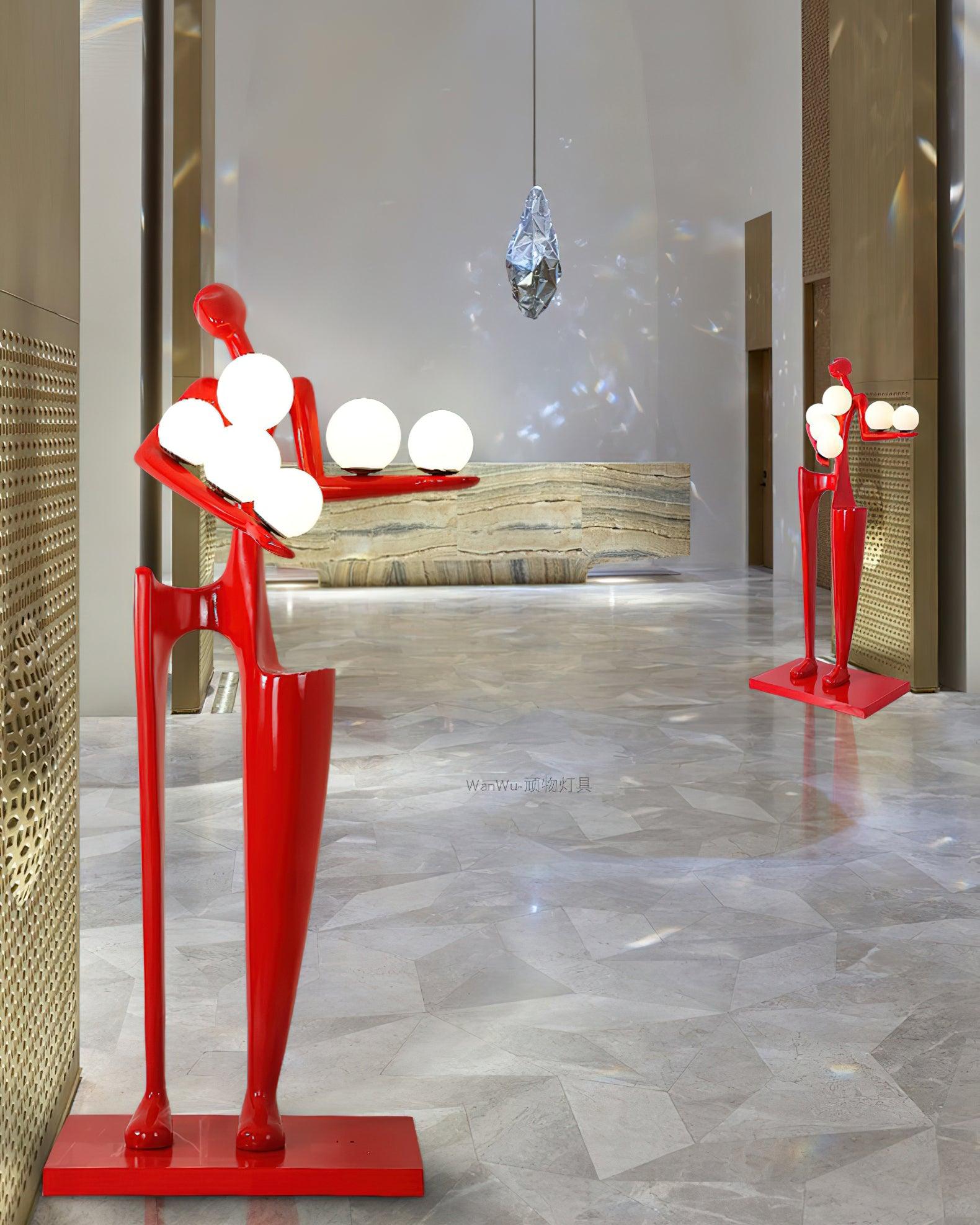 Zenoce Plastic Artistic Floor Lamp - Letslighting