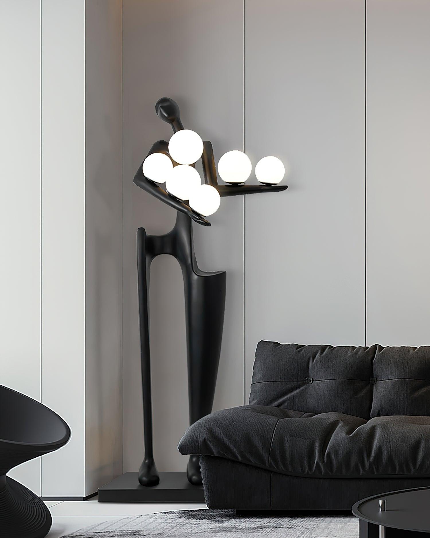 Zenoce Plastic Artistic Floor Lamp - Letslighting
