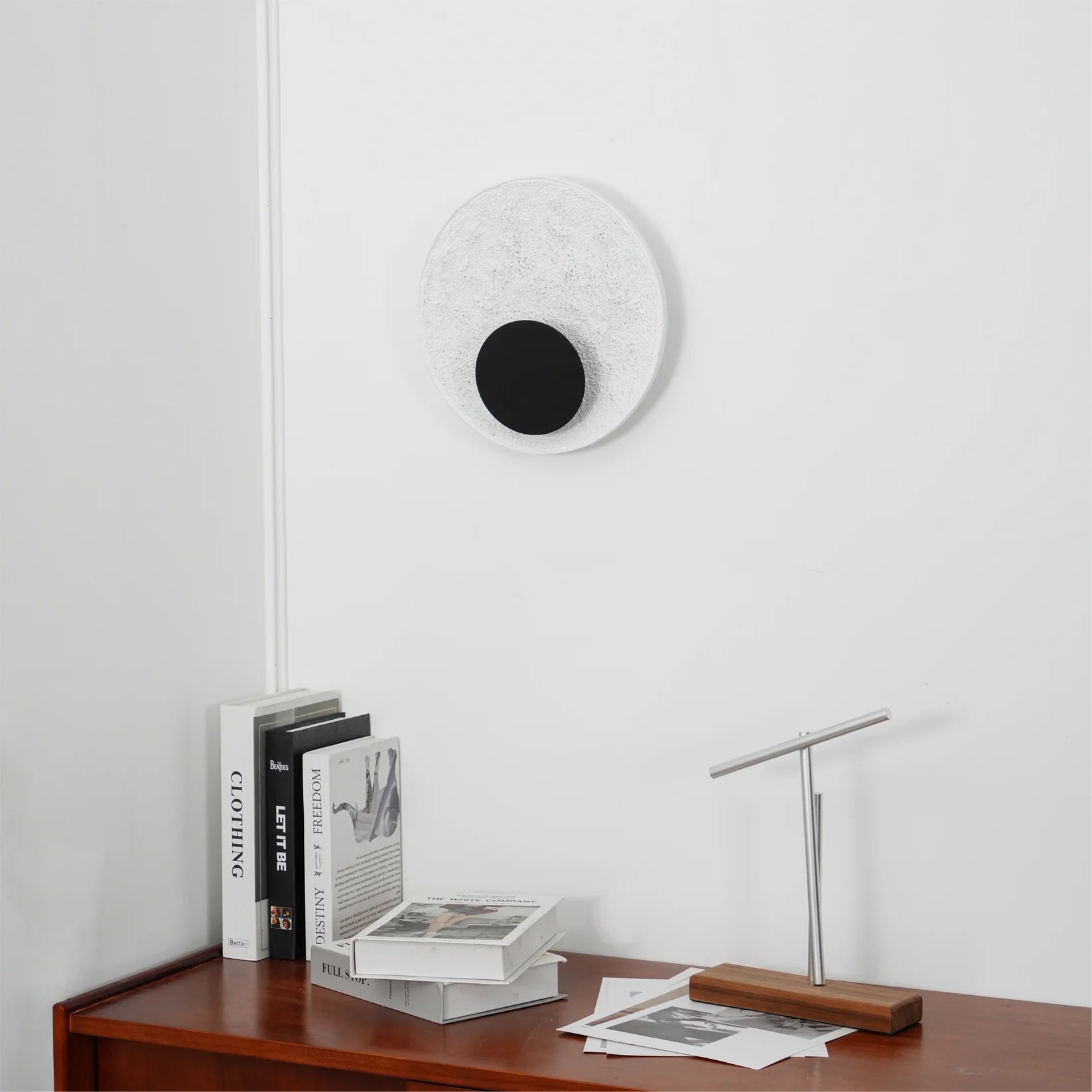 Byers Wall Lamp Round Resin - Letslighting