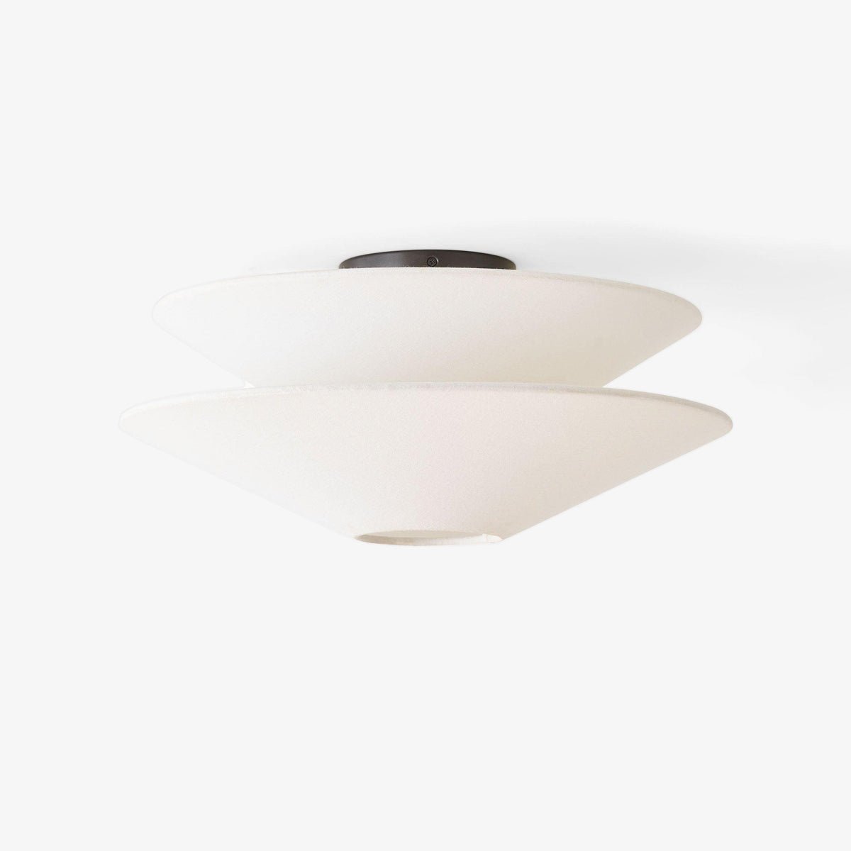 Ritta Double Cone Ceiling Light Fabric - Letslighting
