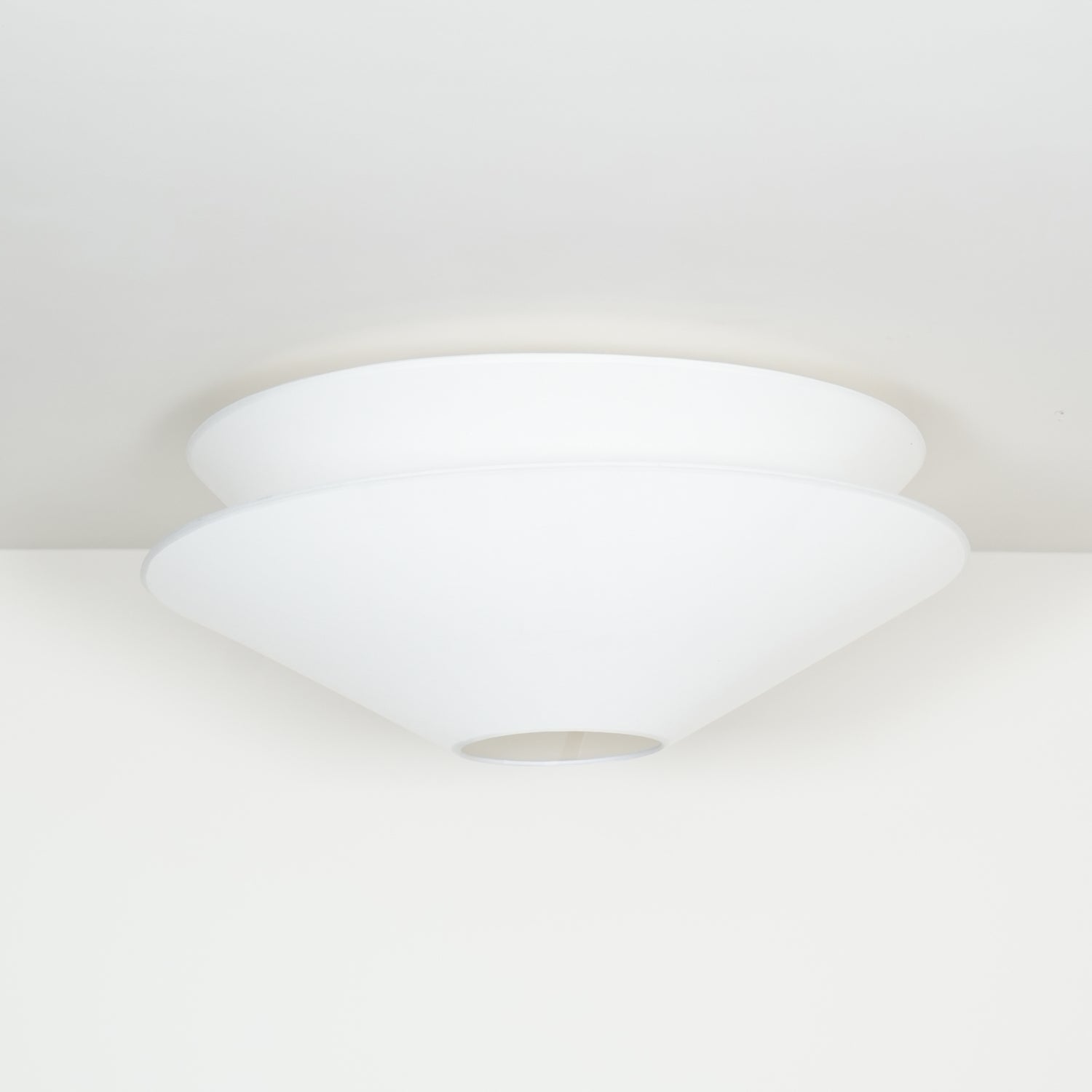 Ritta Double Cone Ceiling Light Fabric - Letslighting