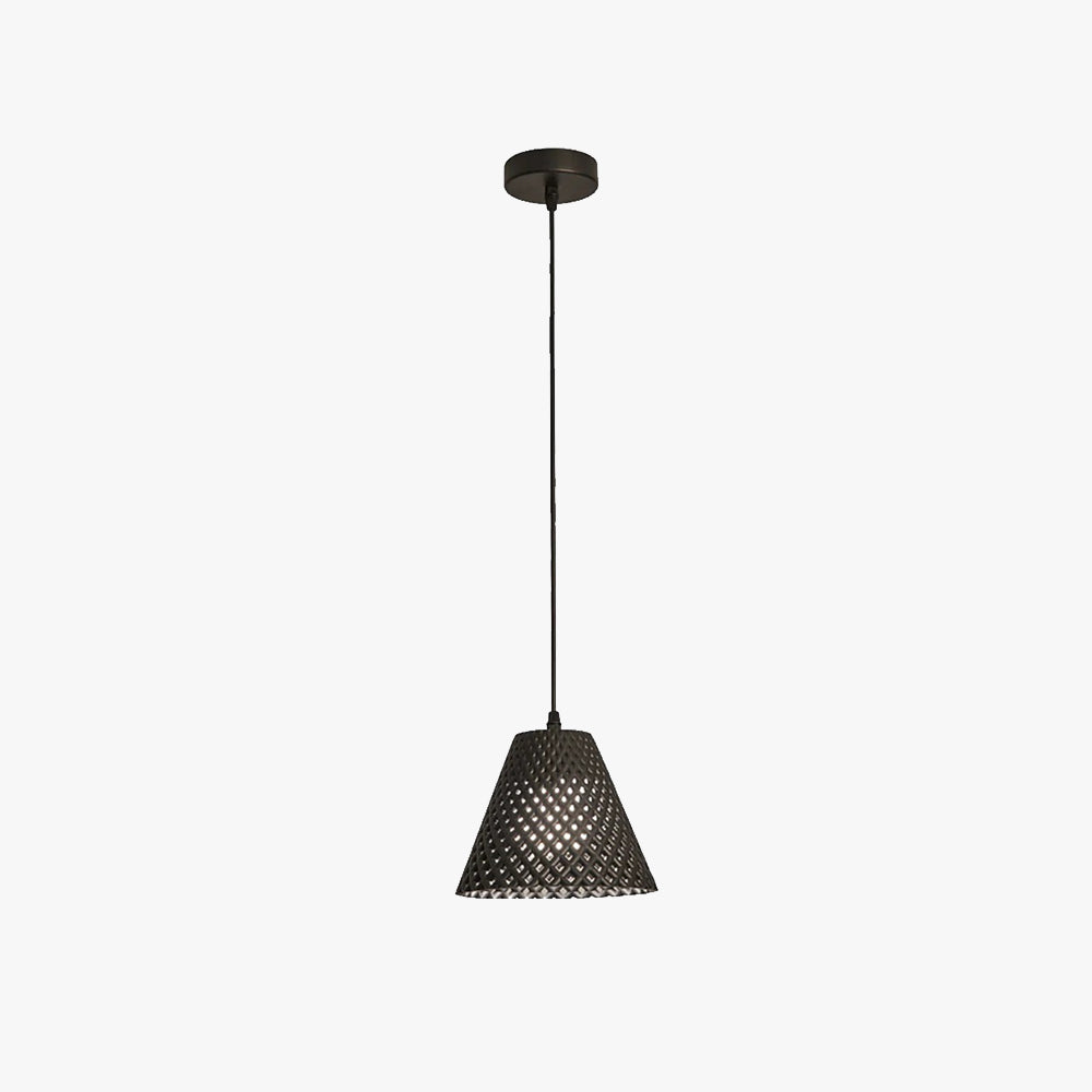 Valentina Modern Cone Woven Shape Pendant Light Bedroom Dining Room
