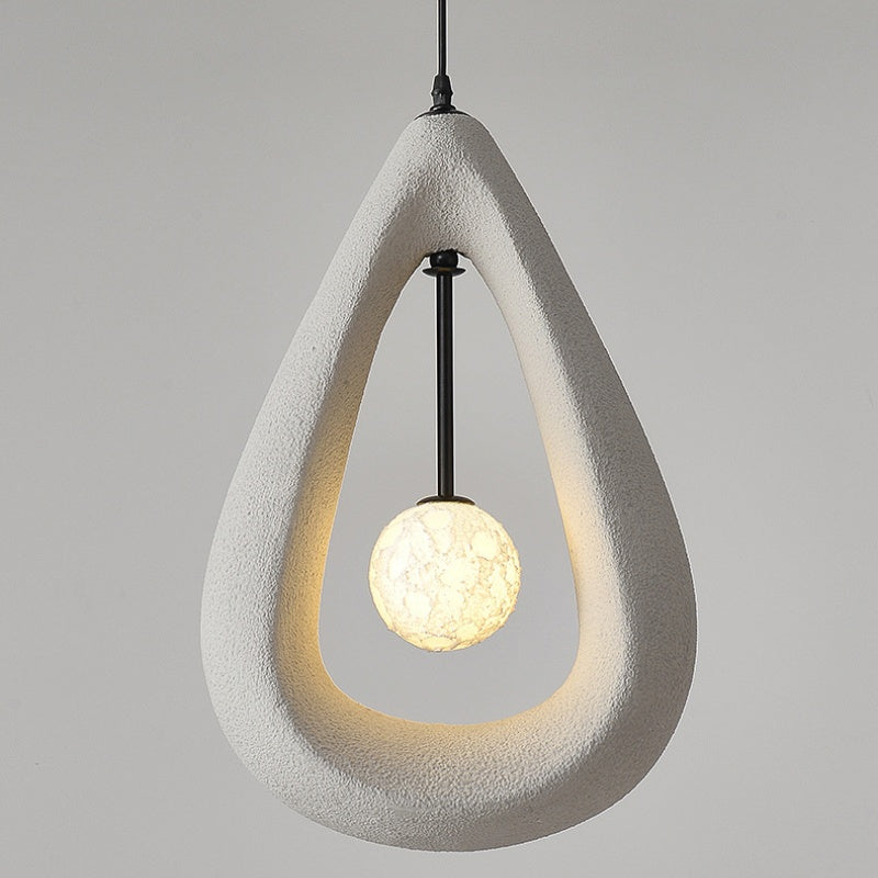 Avi Modern Hollow PVC Pendant Light Bedroom