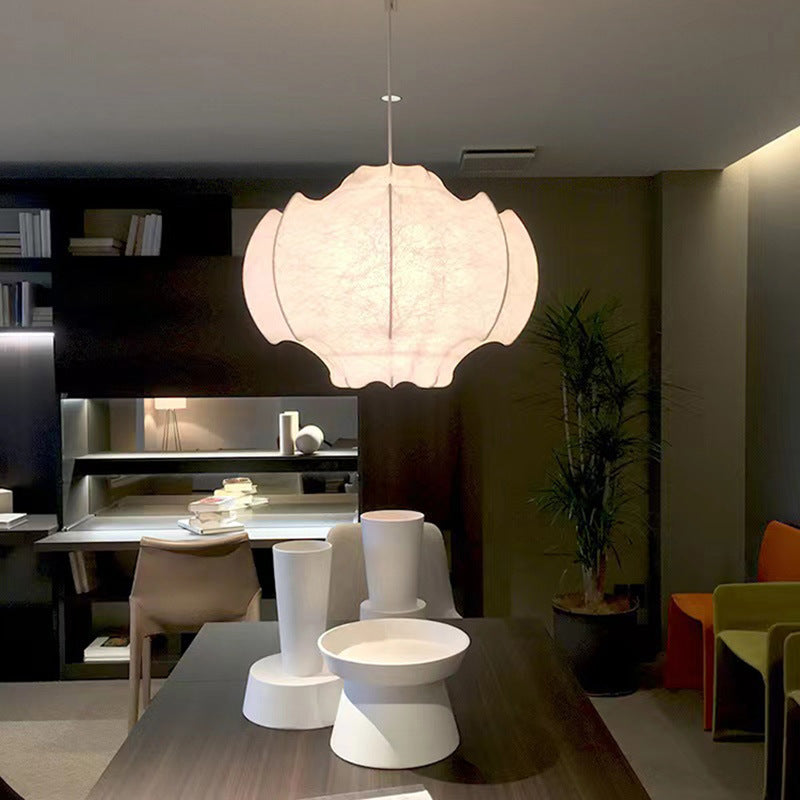 Ritta Comfort Classical Pendant Light Fabric Living Room - Letslighting