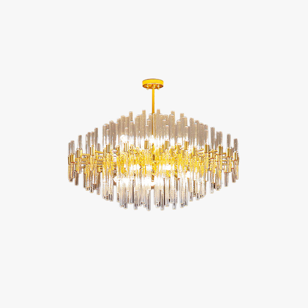 Kristy Luxurious Chandelier /Glass Living Room - Letslighting