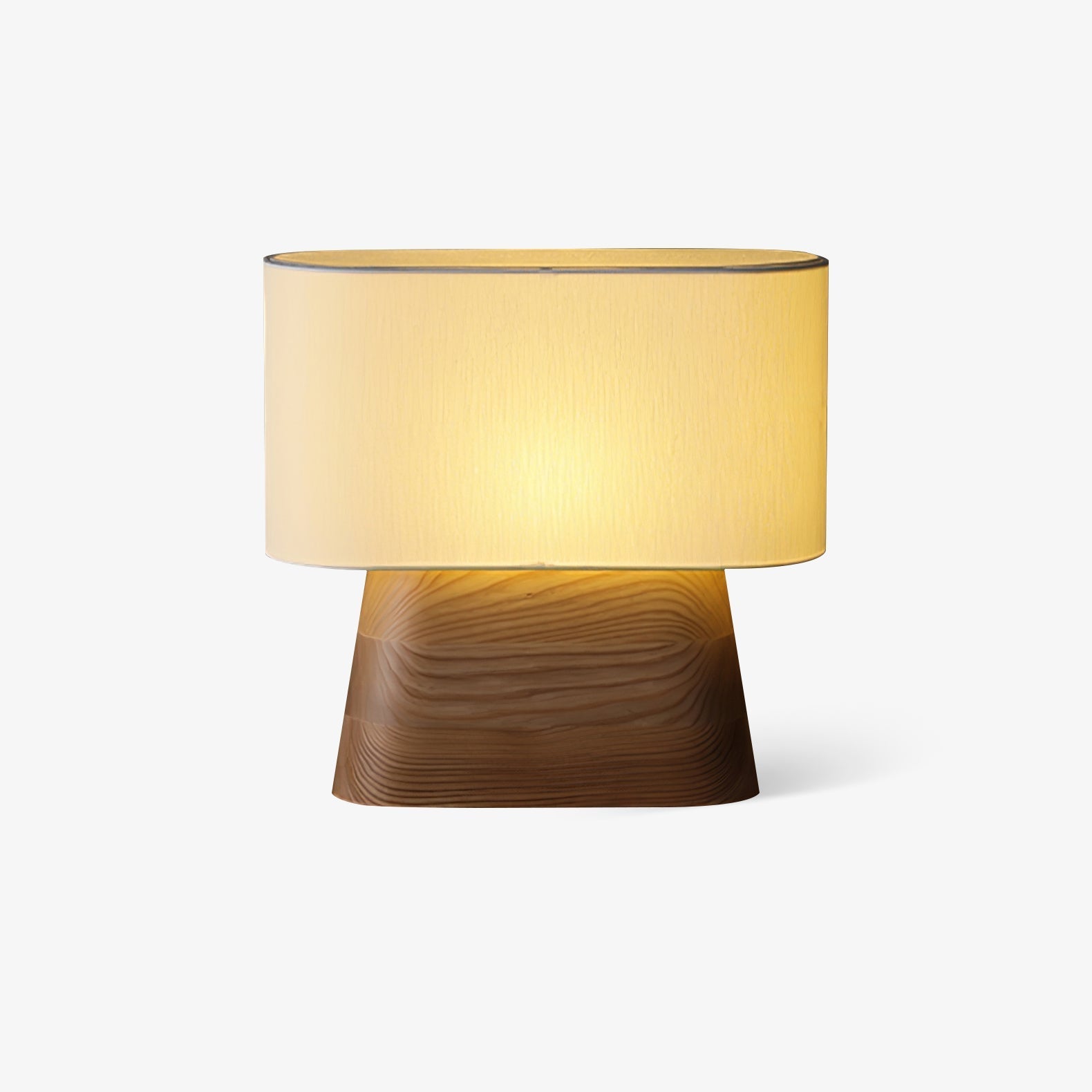 Sylva Wood & Fabric Table Lamp - Letslighting