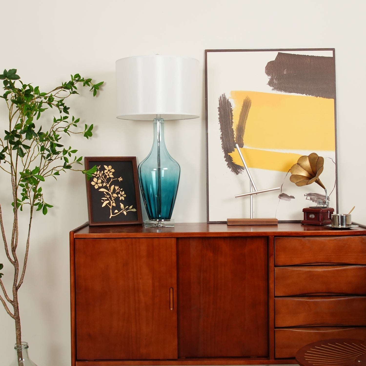 Syphae Glass Table Lamp - Letslighting