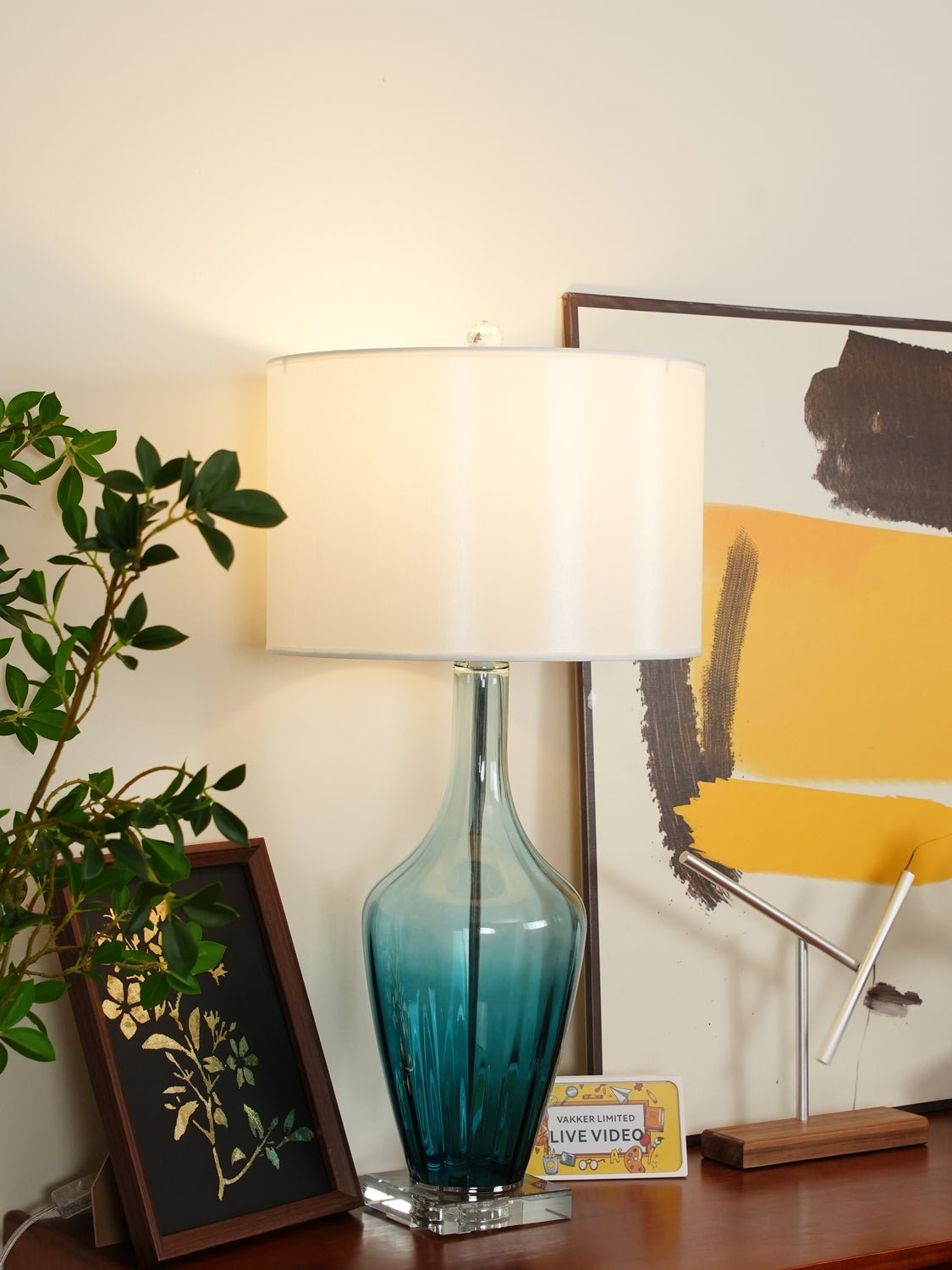 Syphae Glass Table Lamp - Letslighting