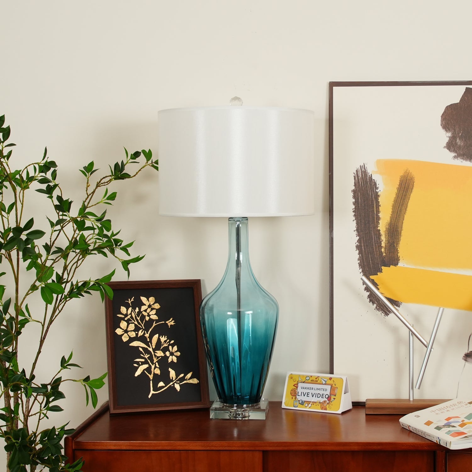 Syphae Glass Table Lamp - Letslighting