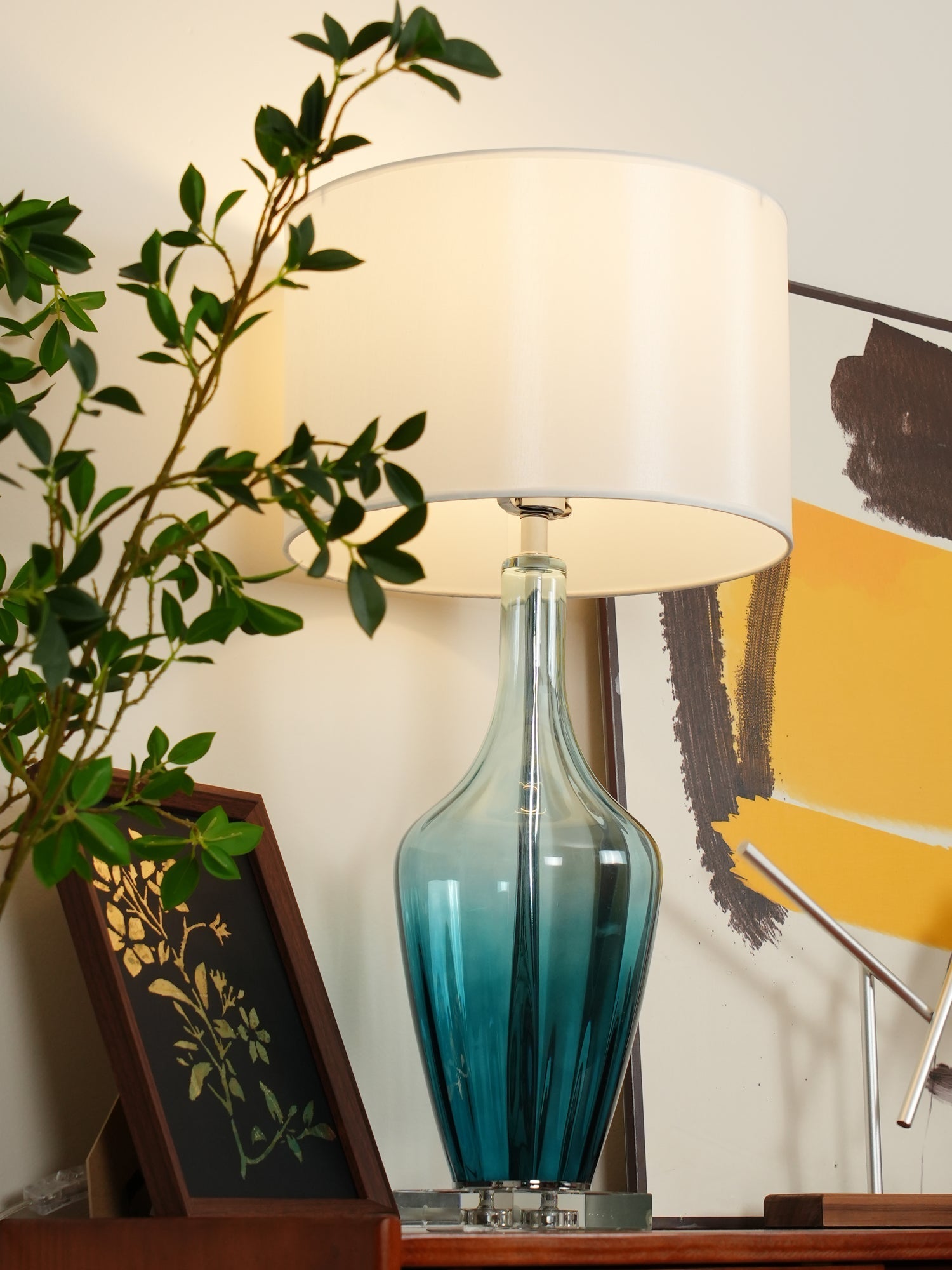 Syphae Glass Table Lamp - Letslighting