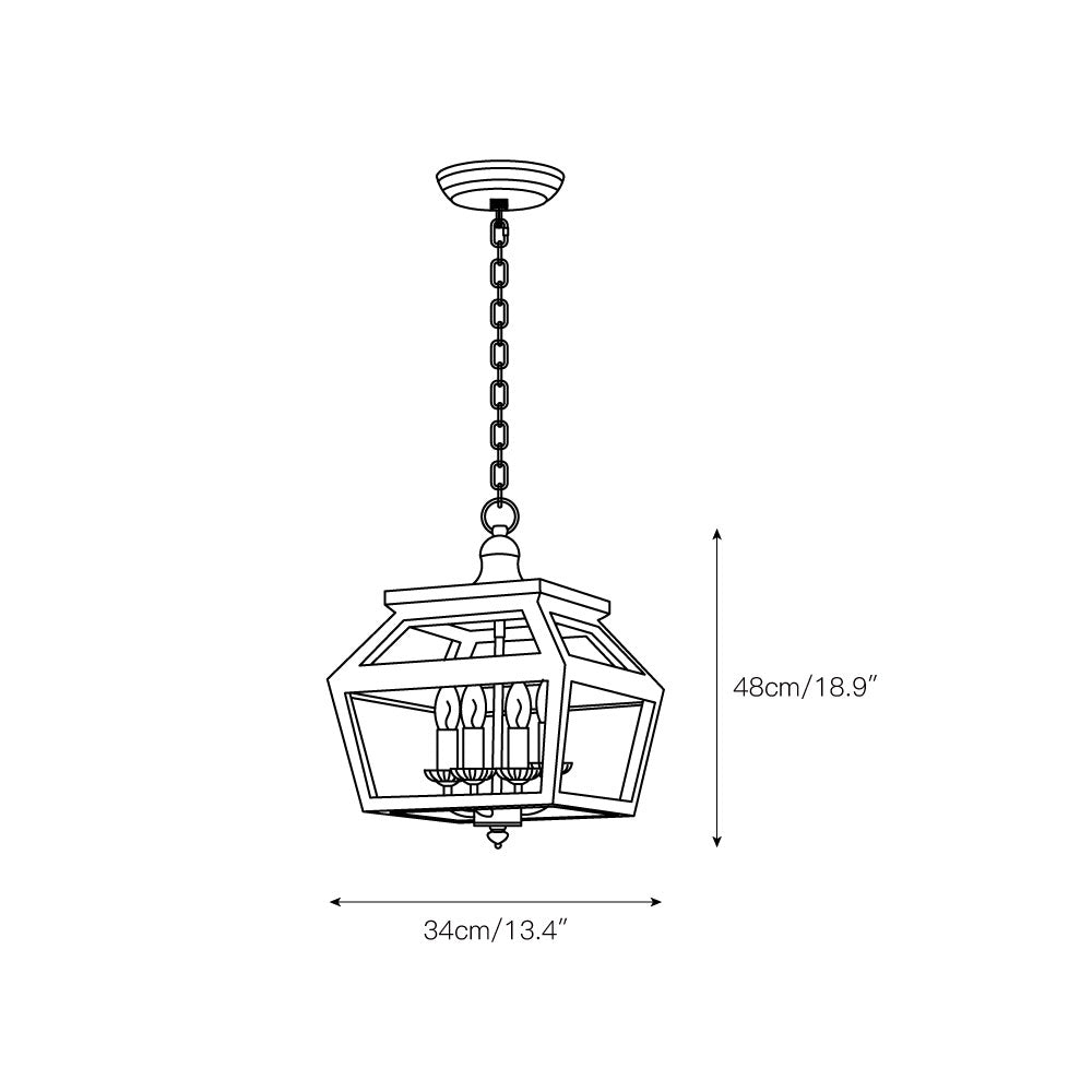 Avshaara Vintage Industrial Pendant Lamp - Letslighting