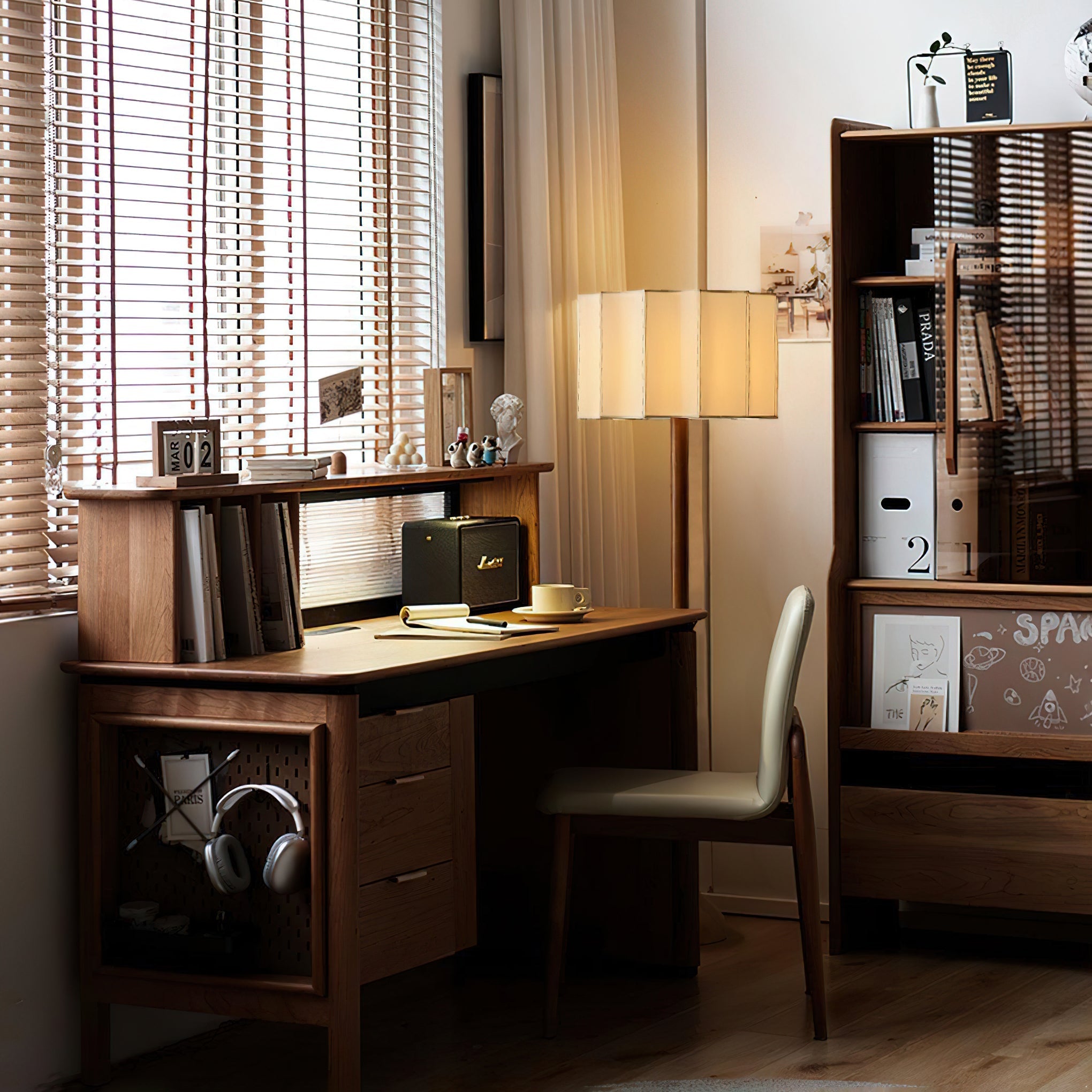 Axel Minimalist Wood Floor Lamp - Letslighting