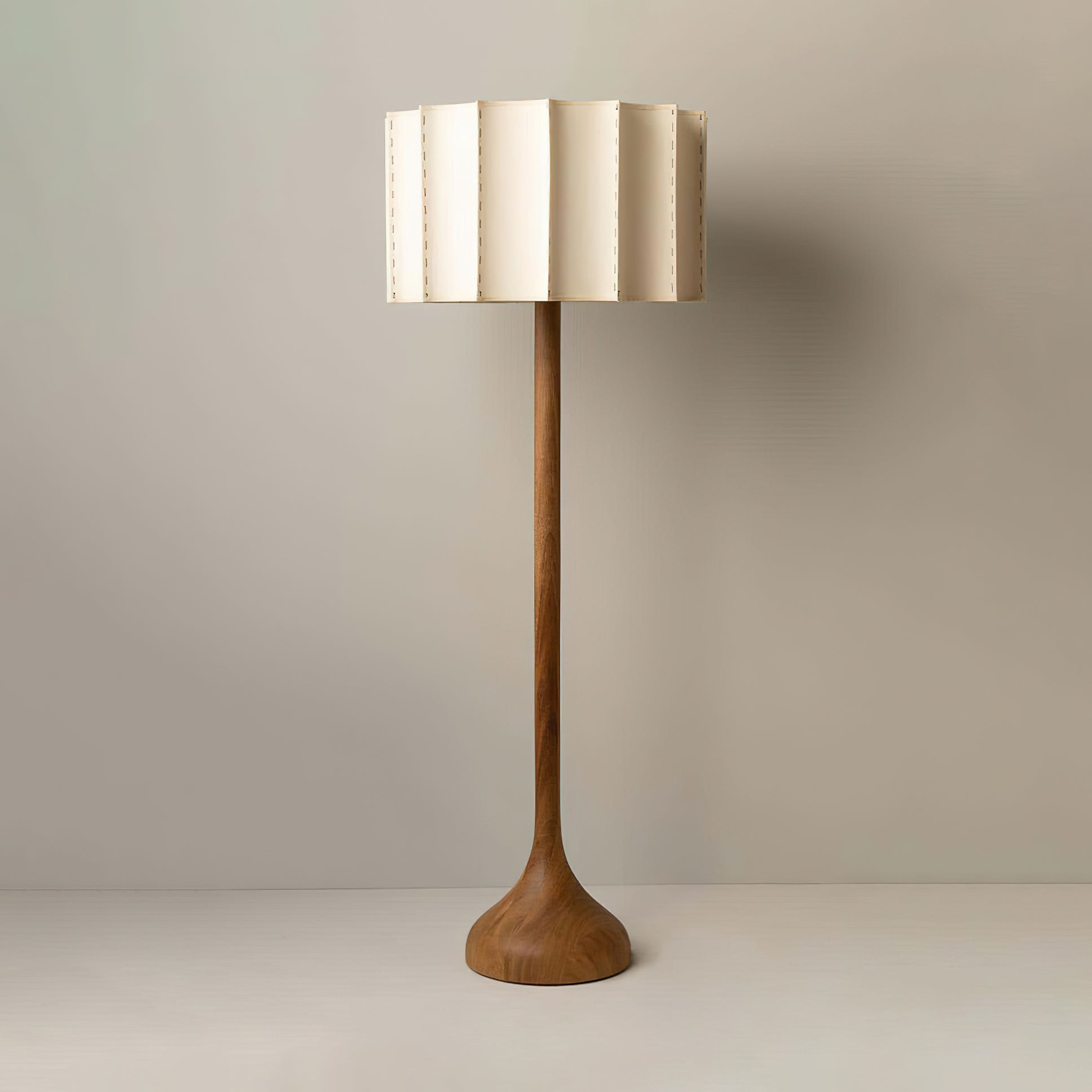 Axel Minimalist Wood Floor Lamp - Letslighting