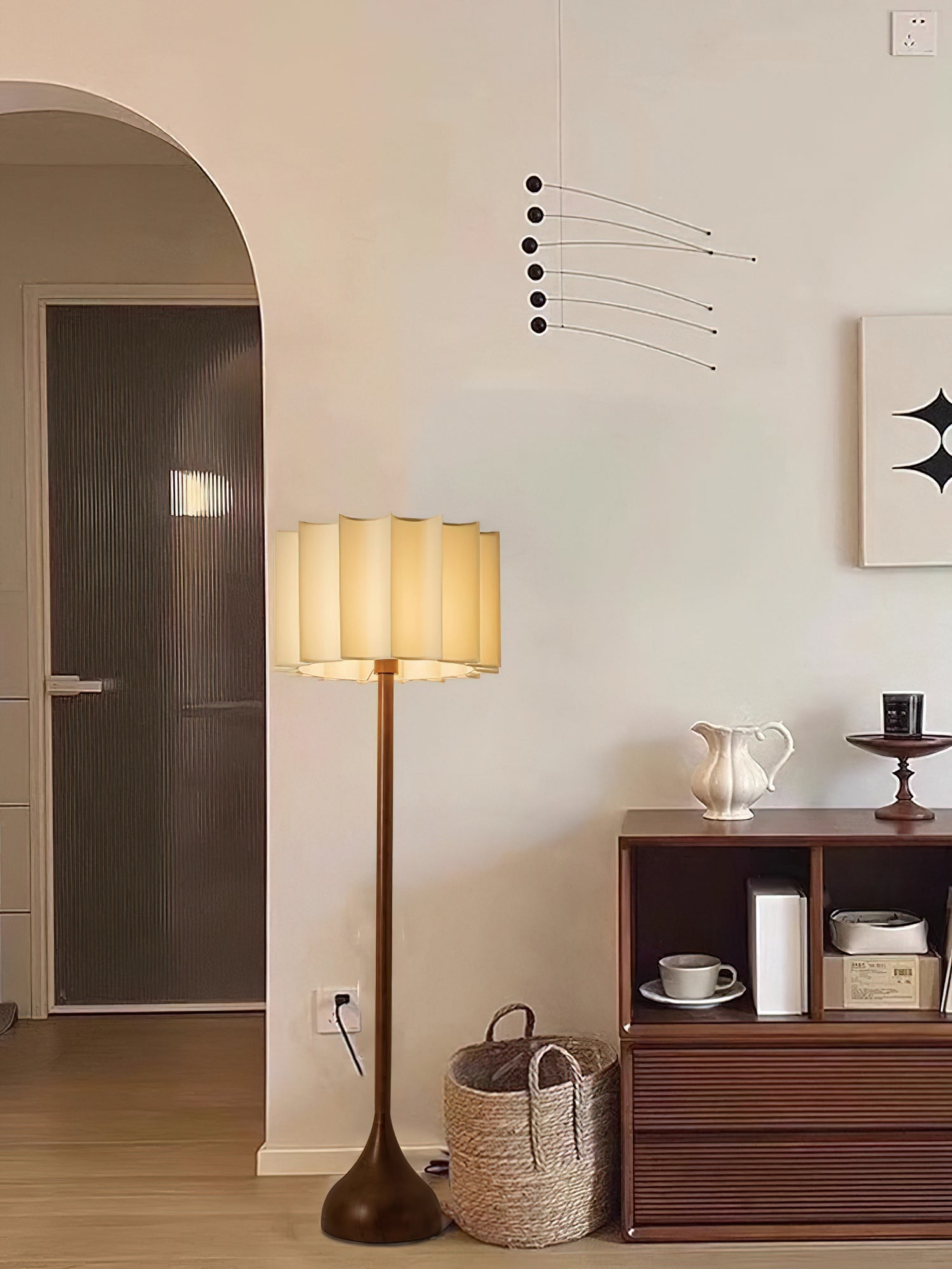 Axel Minimalist Wood Floor Lamp - Letslighting