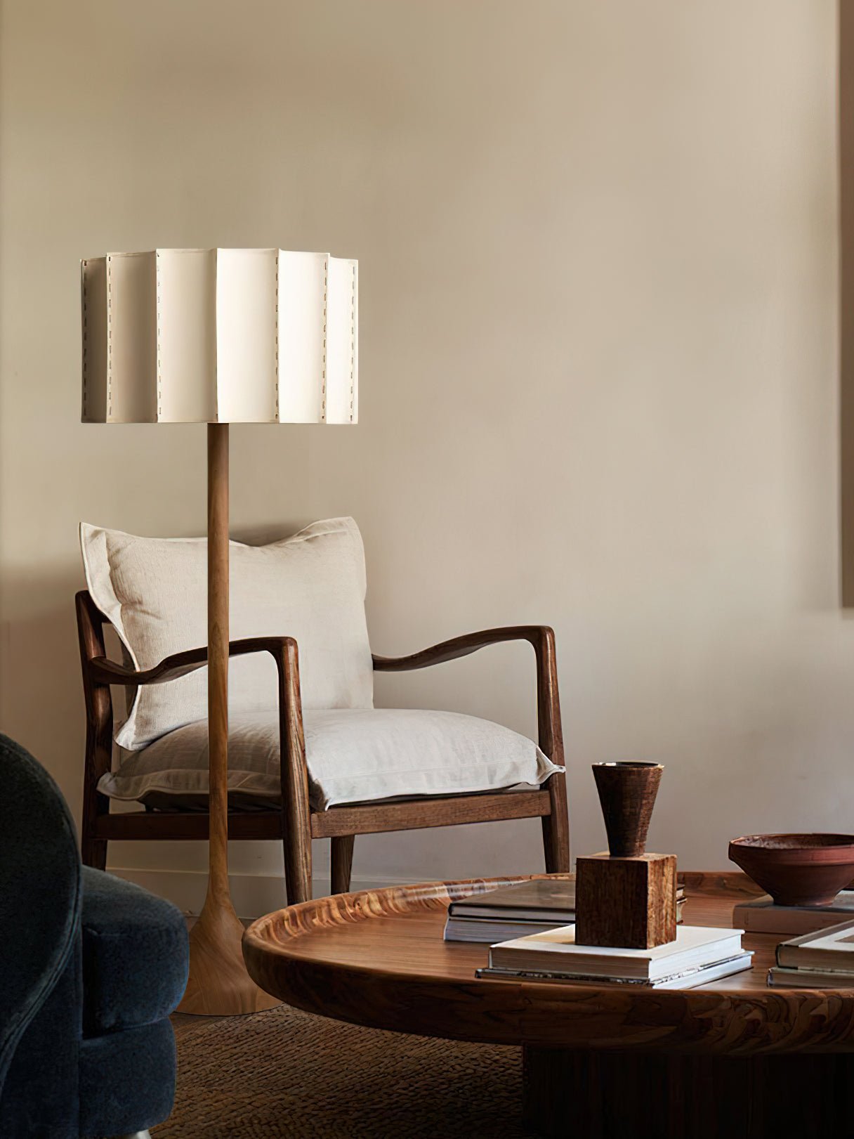 Axel Minimalist Wood Floor Lamp - Letslighting