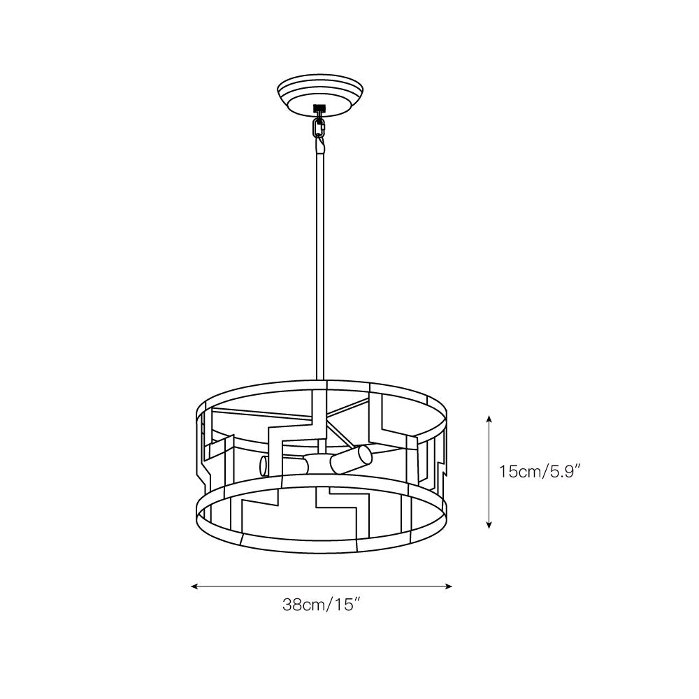 Syraeeth Individual Creativity Gold Pendant Lamp - Letslighting