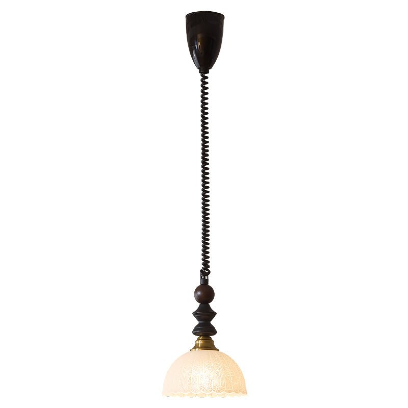 Halcyon Modern Minimalist Arch Wood Pendant Light - Letslighting