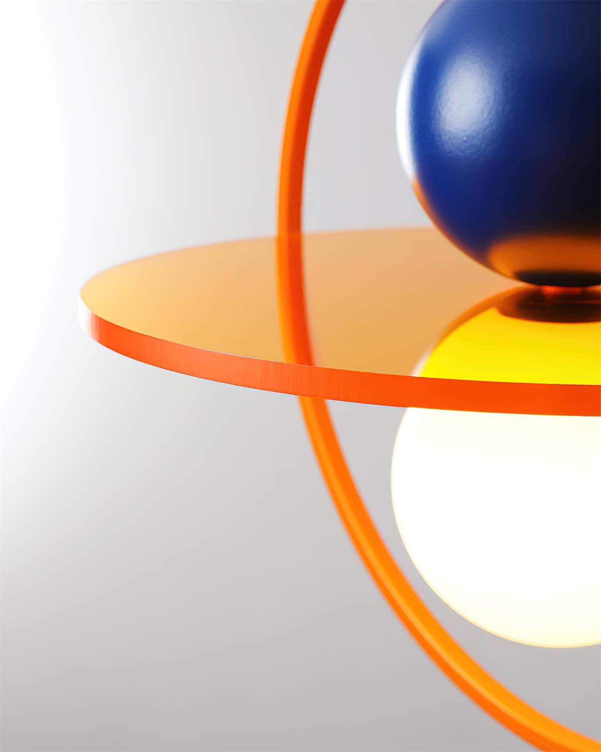 Halo Duo Sculptural Orb Pendant Lamp - Letslighting