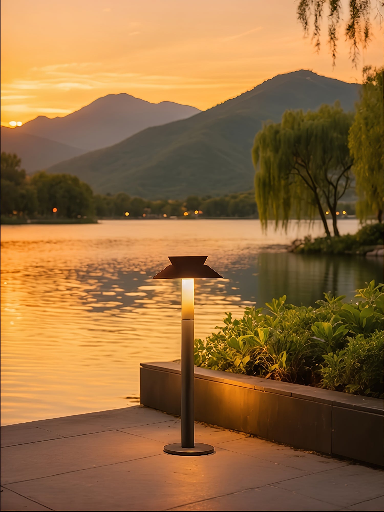 Halo Stem Outdoor Path Light - Letslighting