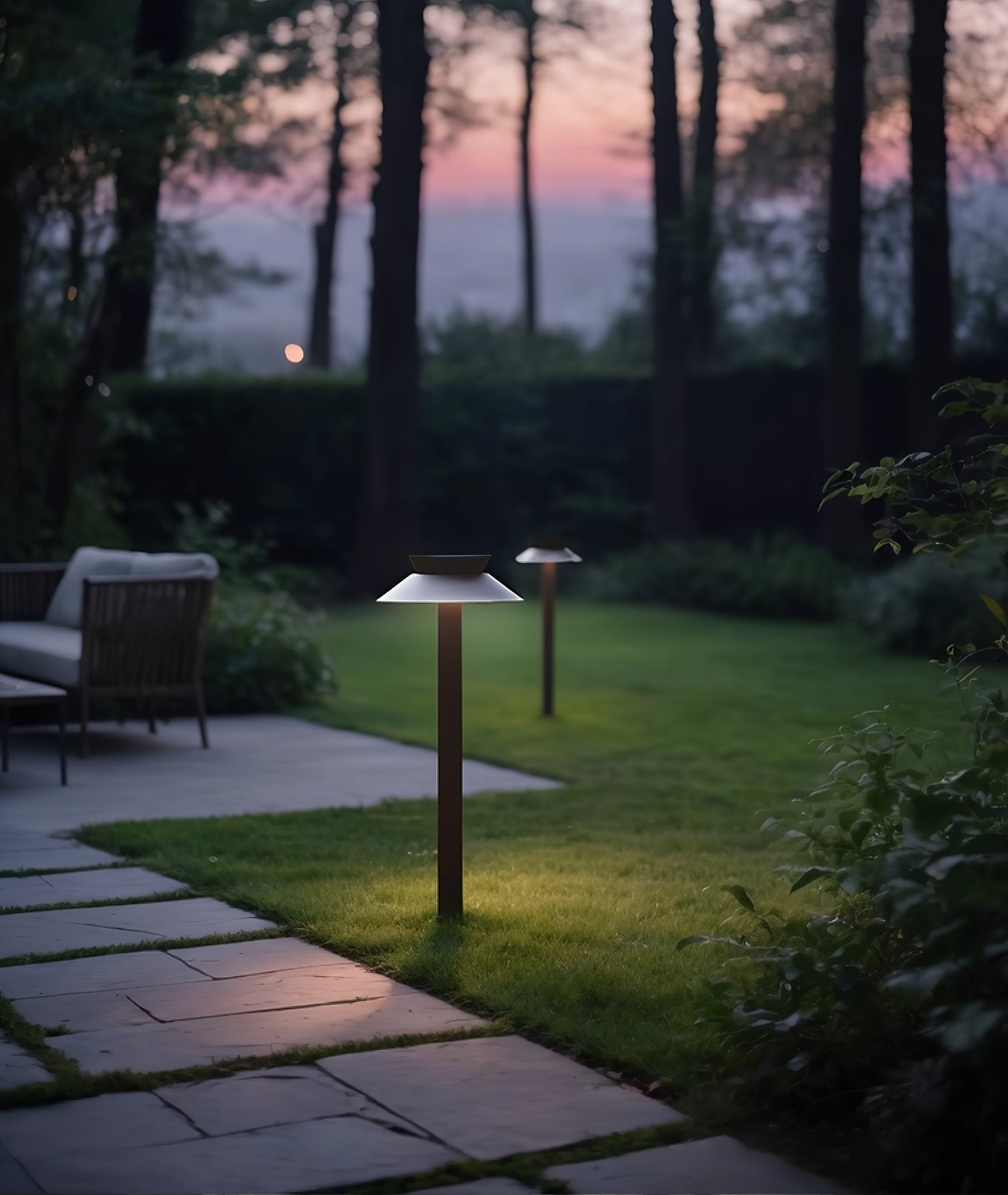 Halo Stem Outdoor Path Light - Letslighting