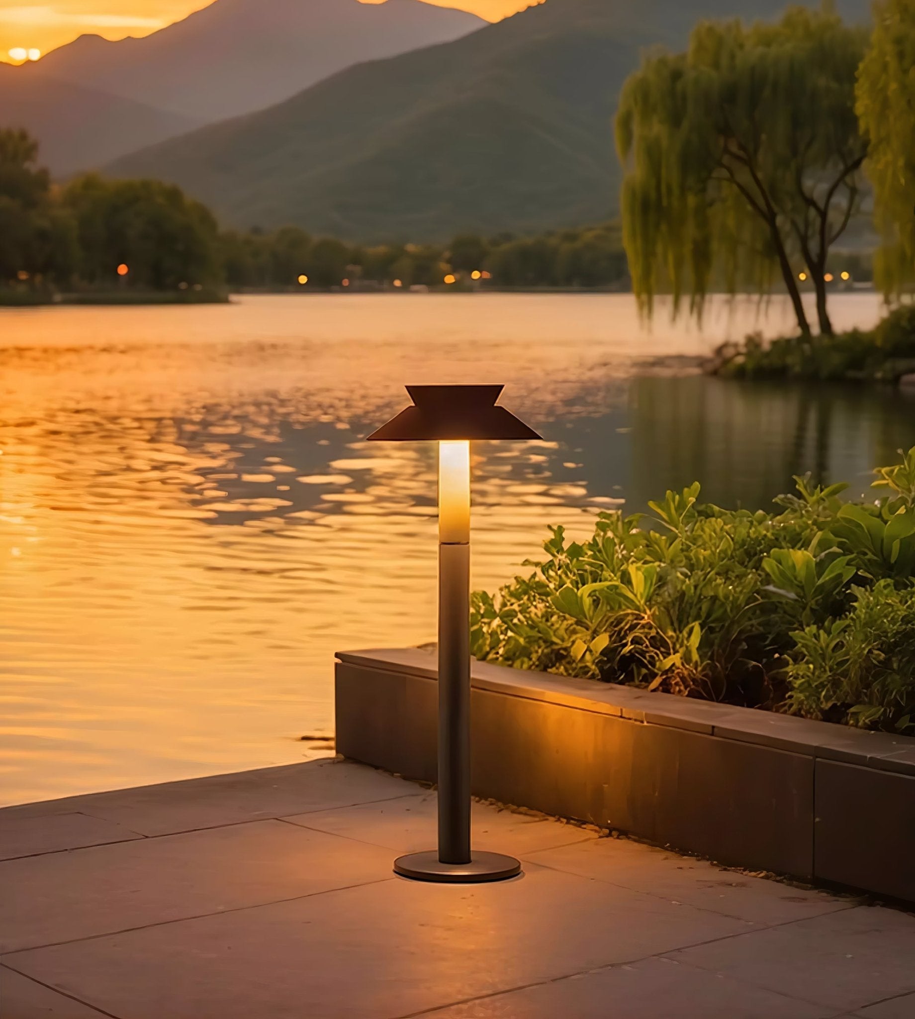 Halo Stem Outdoor Path Light - Letslighting