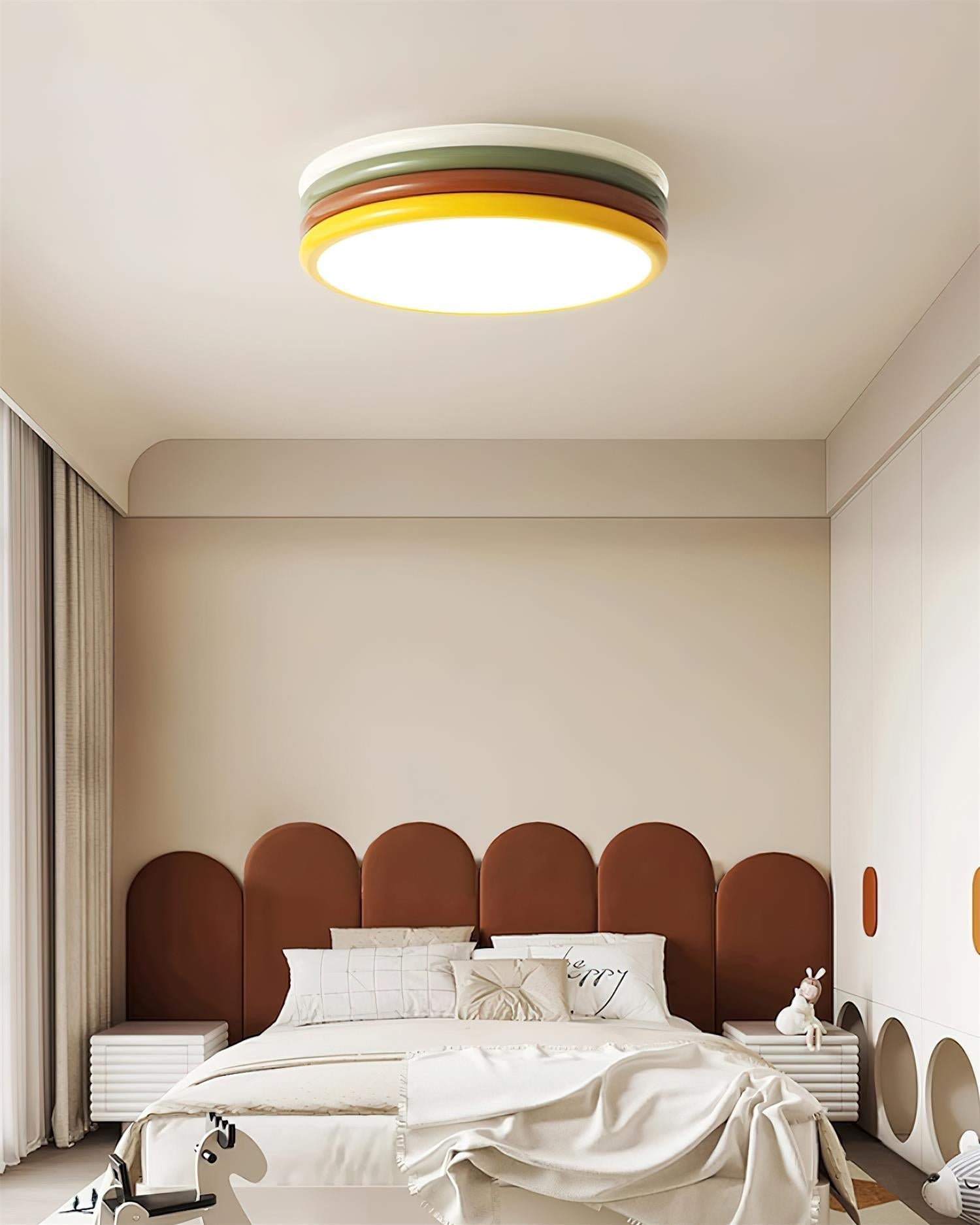 Comareth Unique Art Color Stack Ceiling Lamp - Letslighting