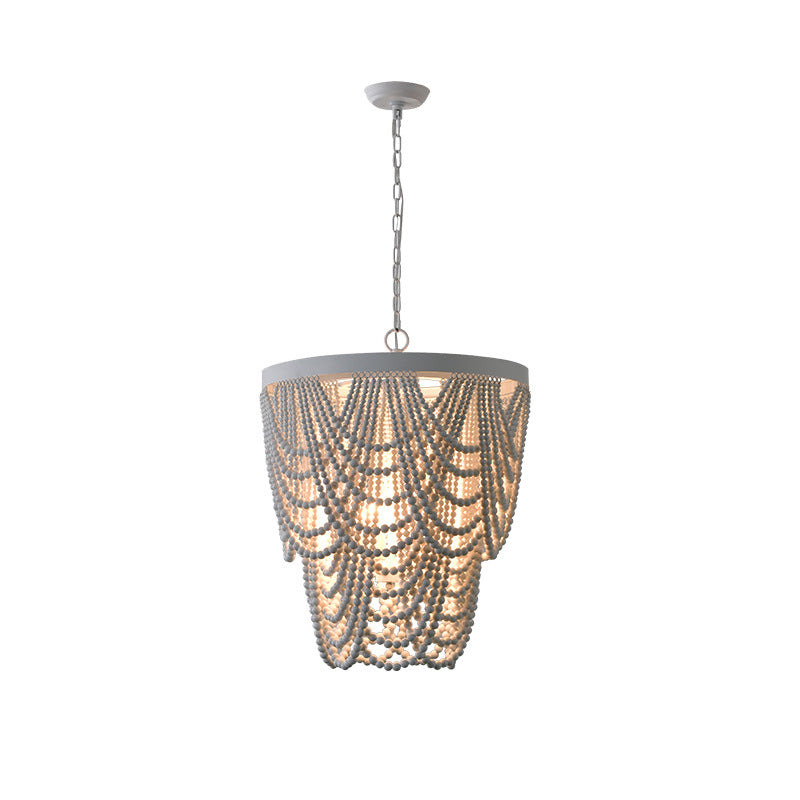 Ordore Postmodern Luxury Wooden Chandelier - Letslighting