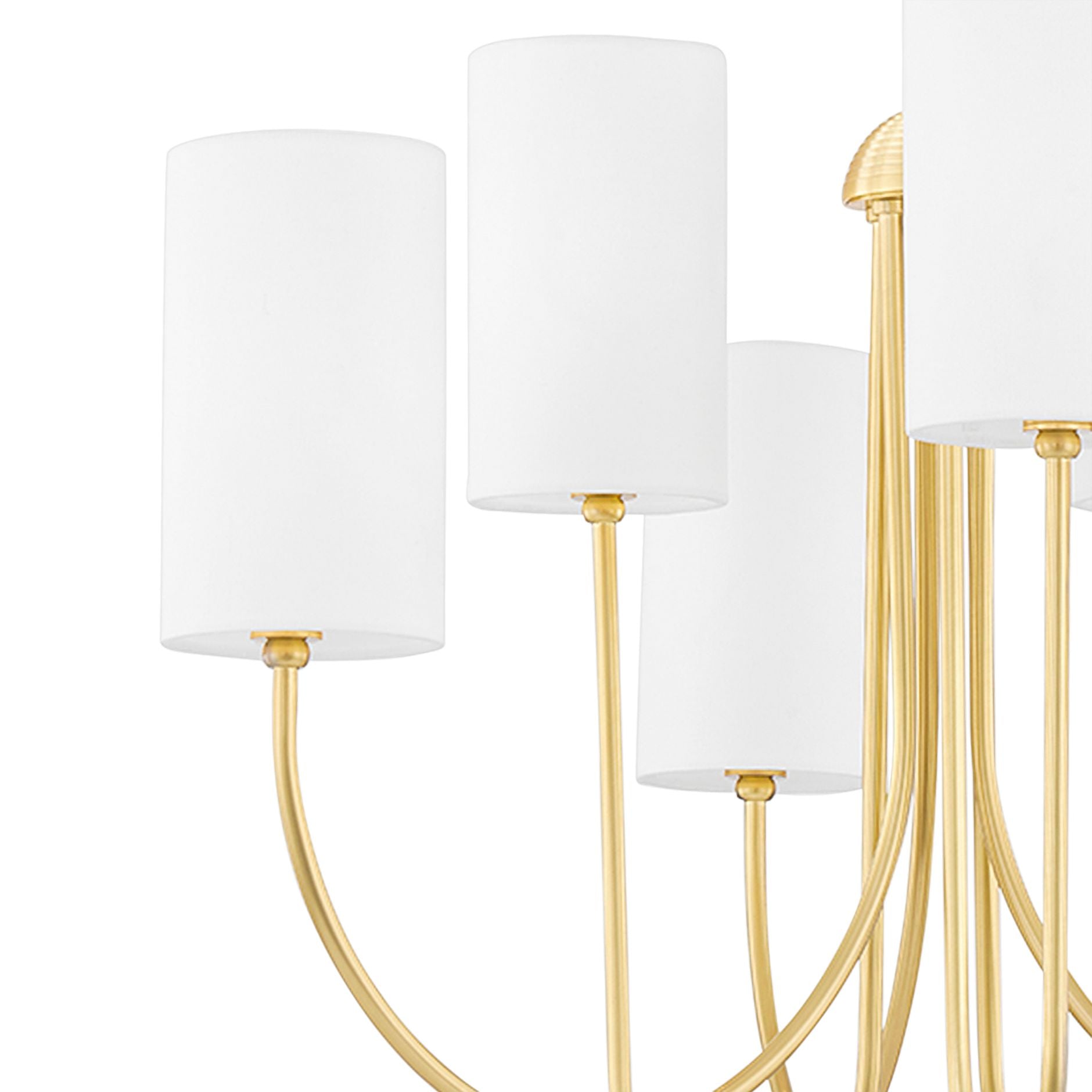 Asolira Vintage Industrial Black Fabric Chandelier - Letslighting