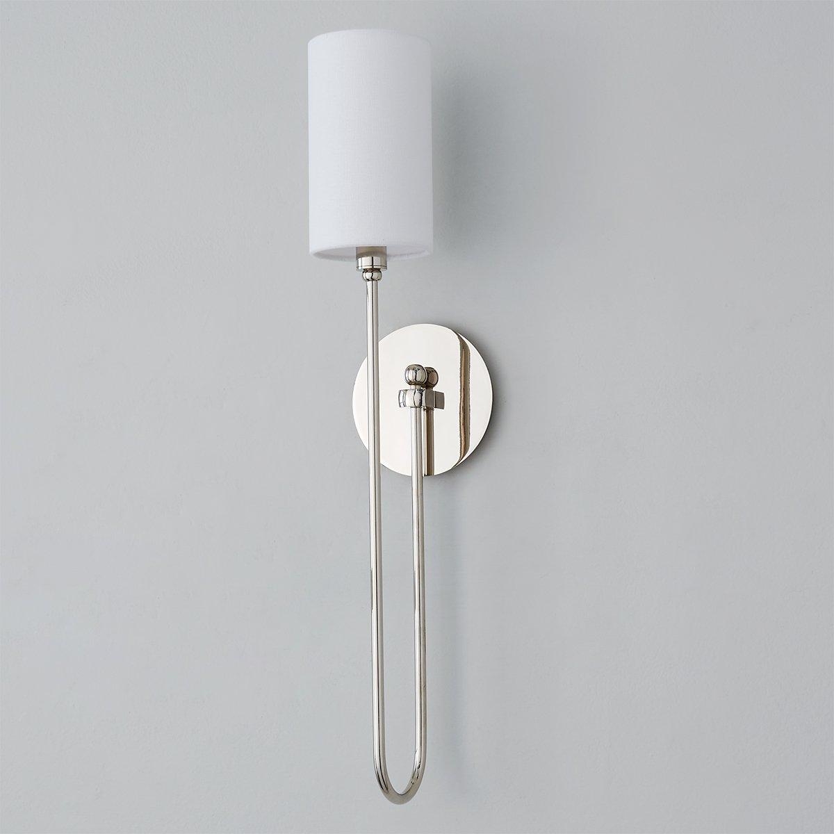 Syvineth Modern Minimalist Brass Fabric Wall Lamp - Letslighting