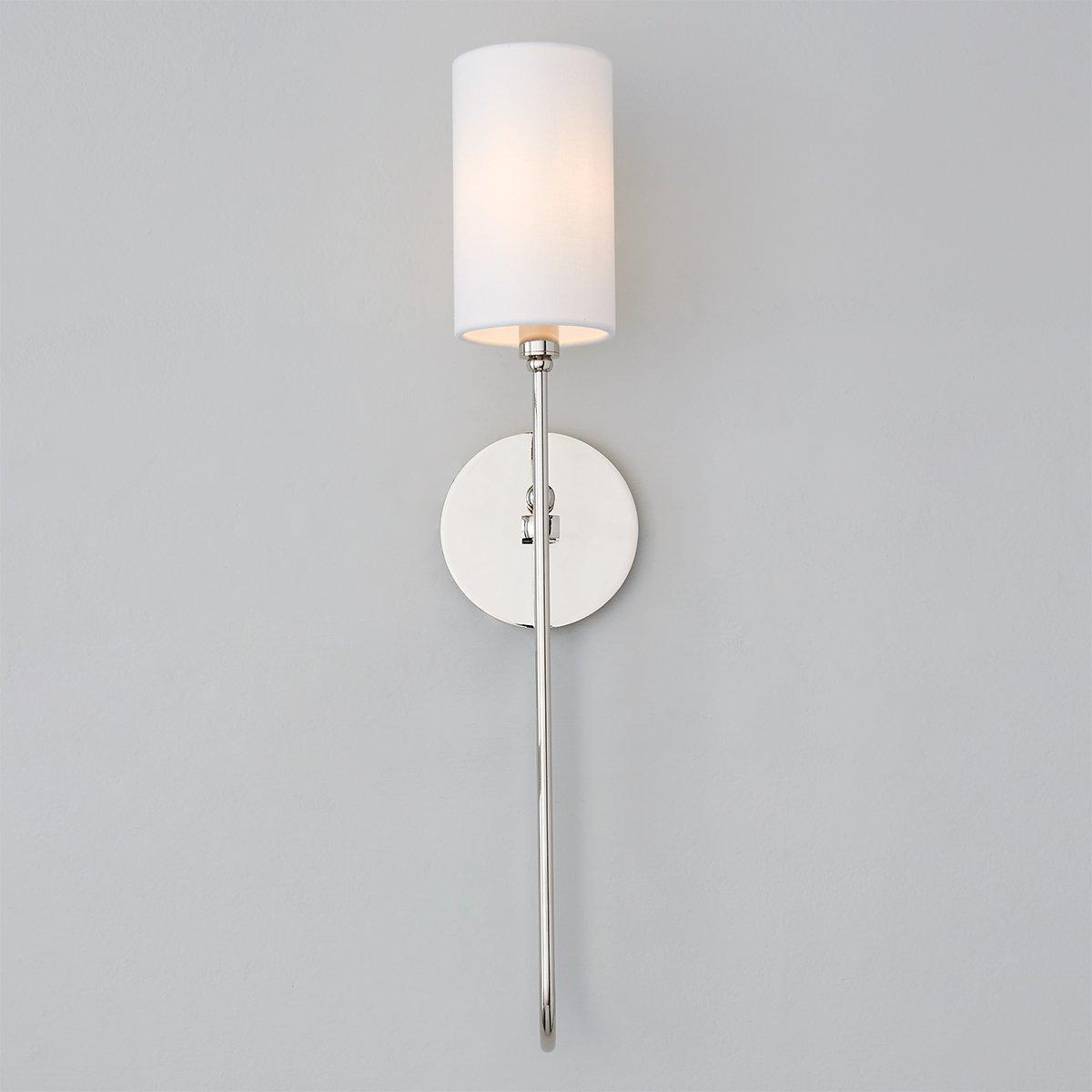 Syvineth Modern Minimalist Brass Fabric Wall Lamp - Letslighting