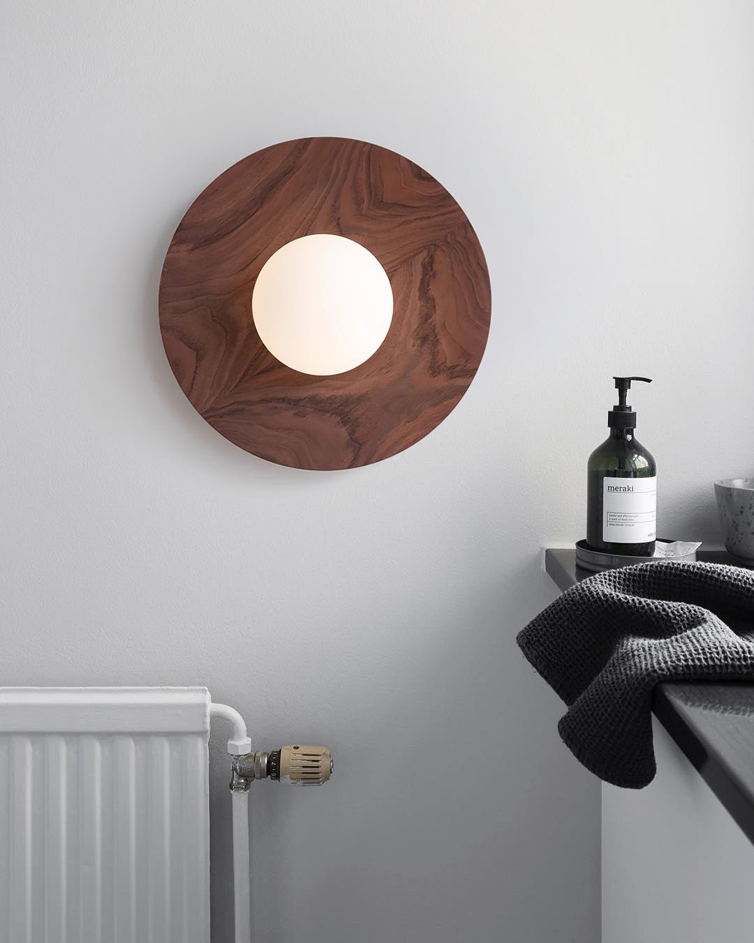 Arlirir Modern Minimalist Wooden Glass Wall Light - Letslighting