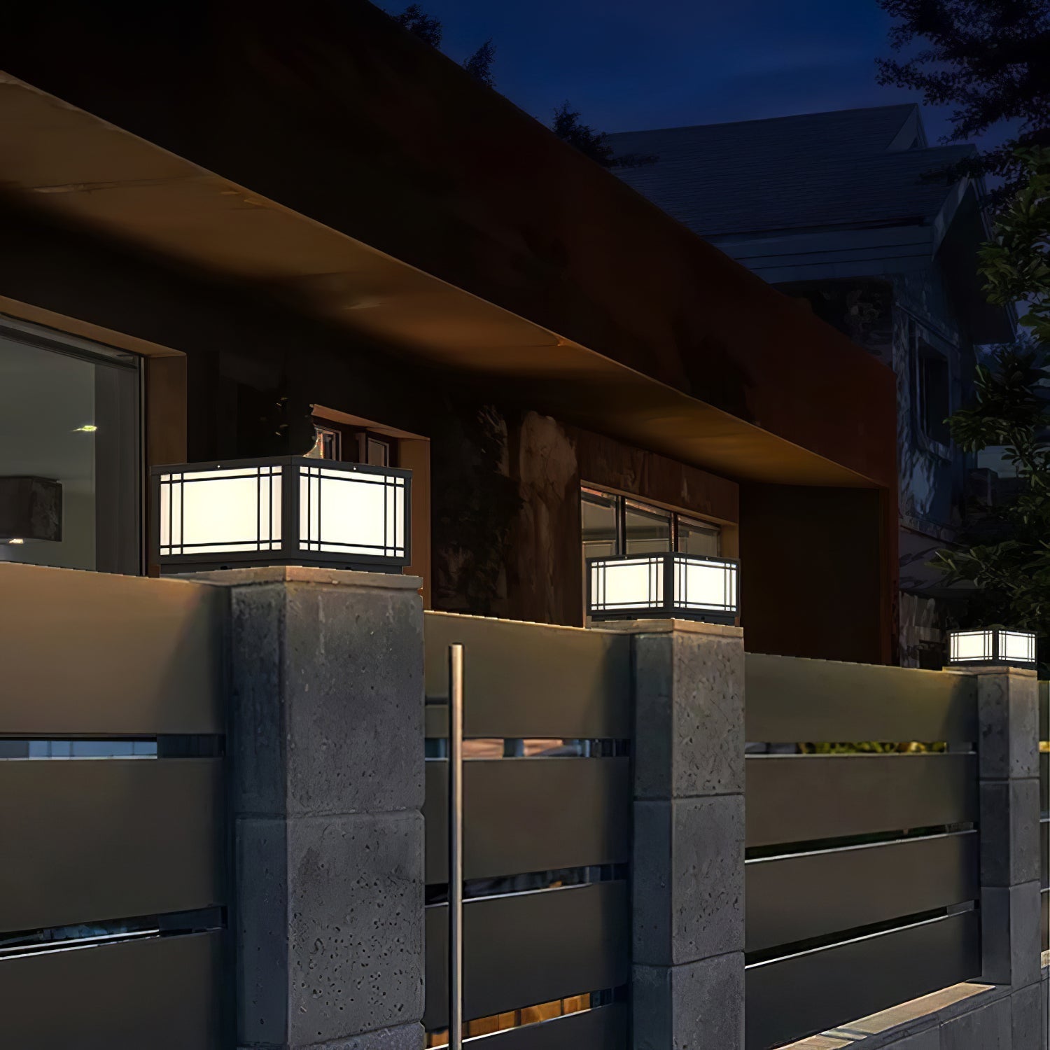 Harrison Classic Premium Solar Cube Outdoor Lamp - Letslighting