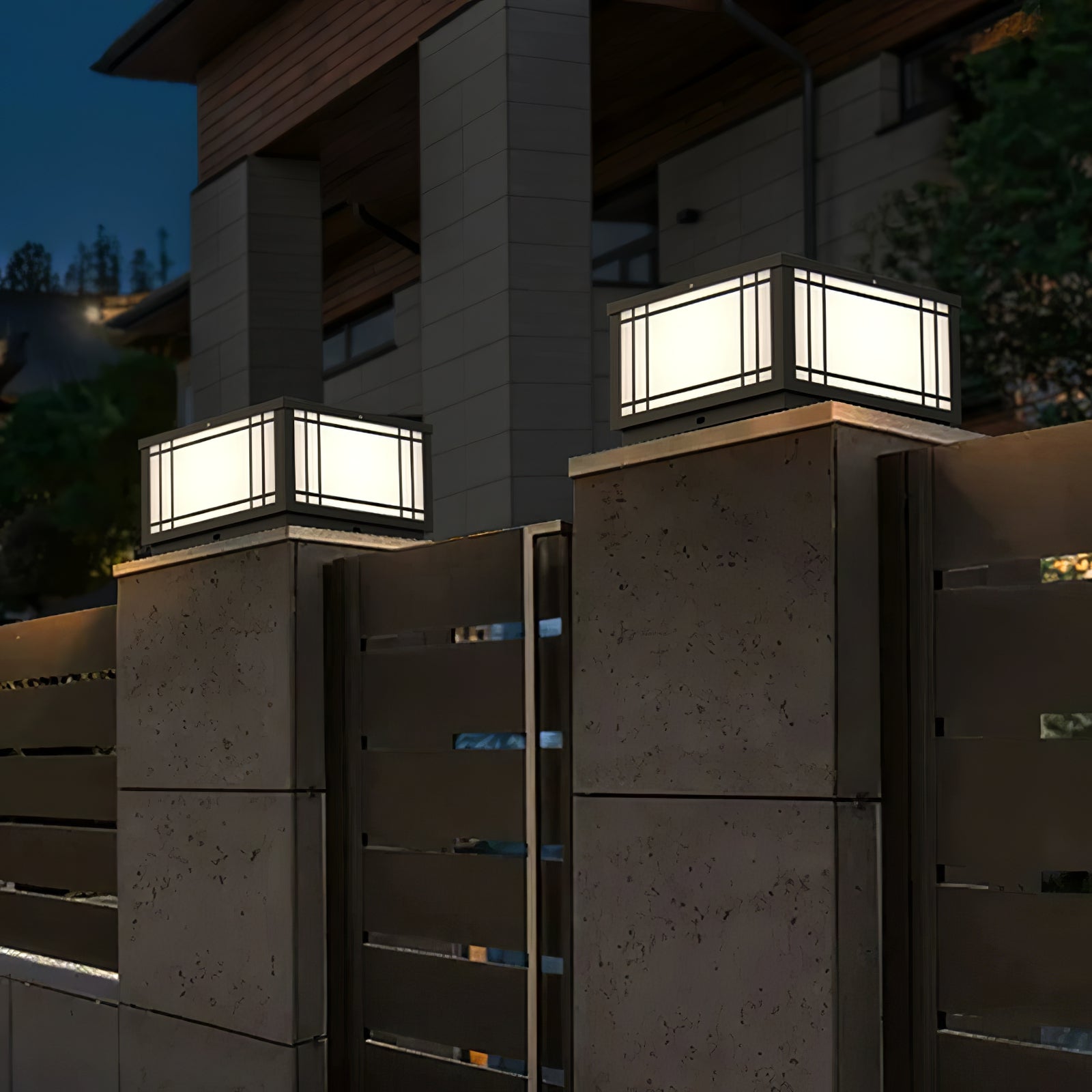 Harrison Classic Premium Solar Cube Outdoor Lamp - Letslighting