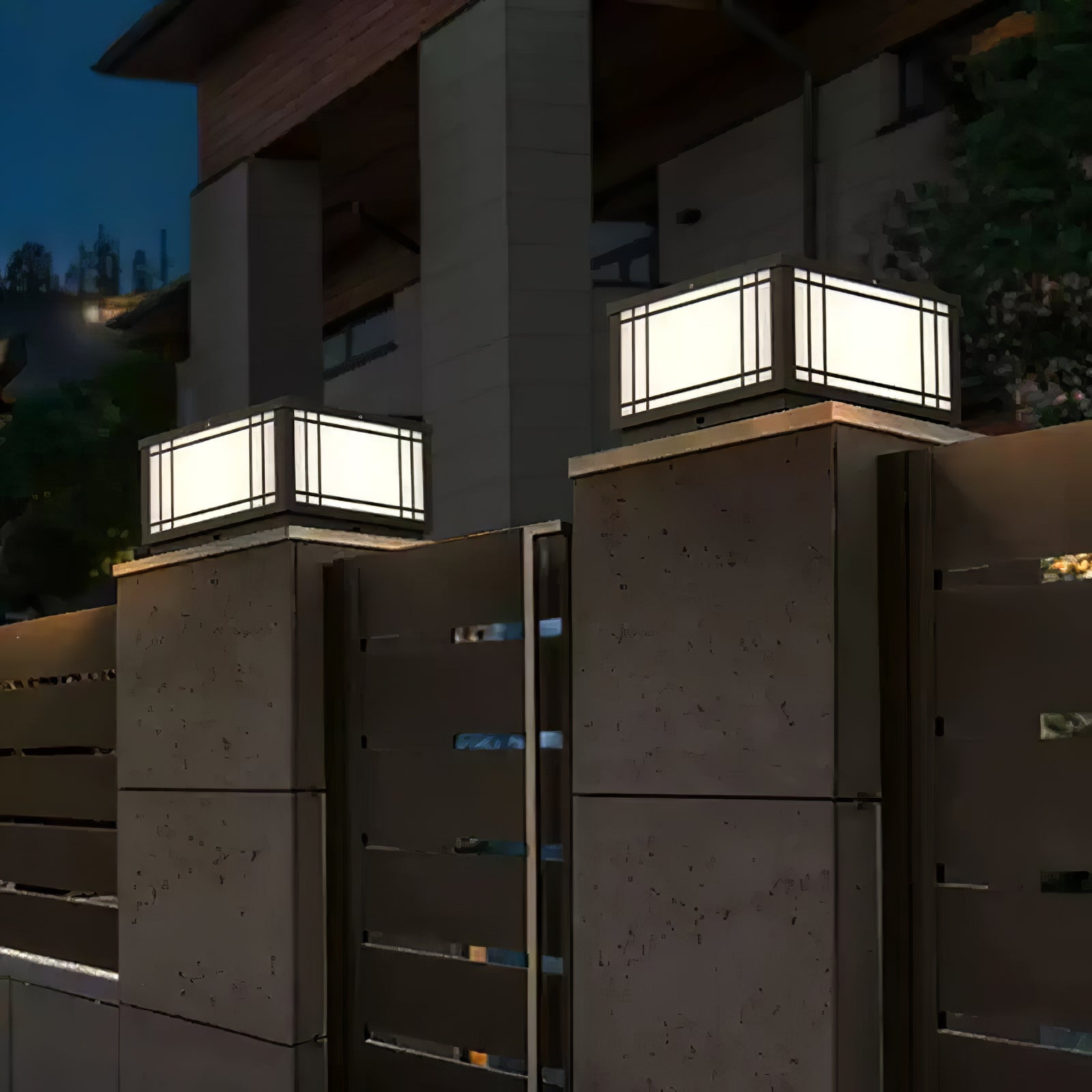 Harrison Classic Premium Solar Cube Outdoor Lamp - Letslighting