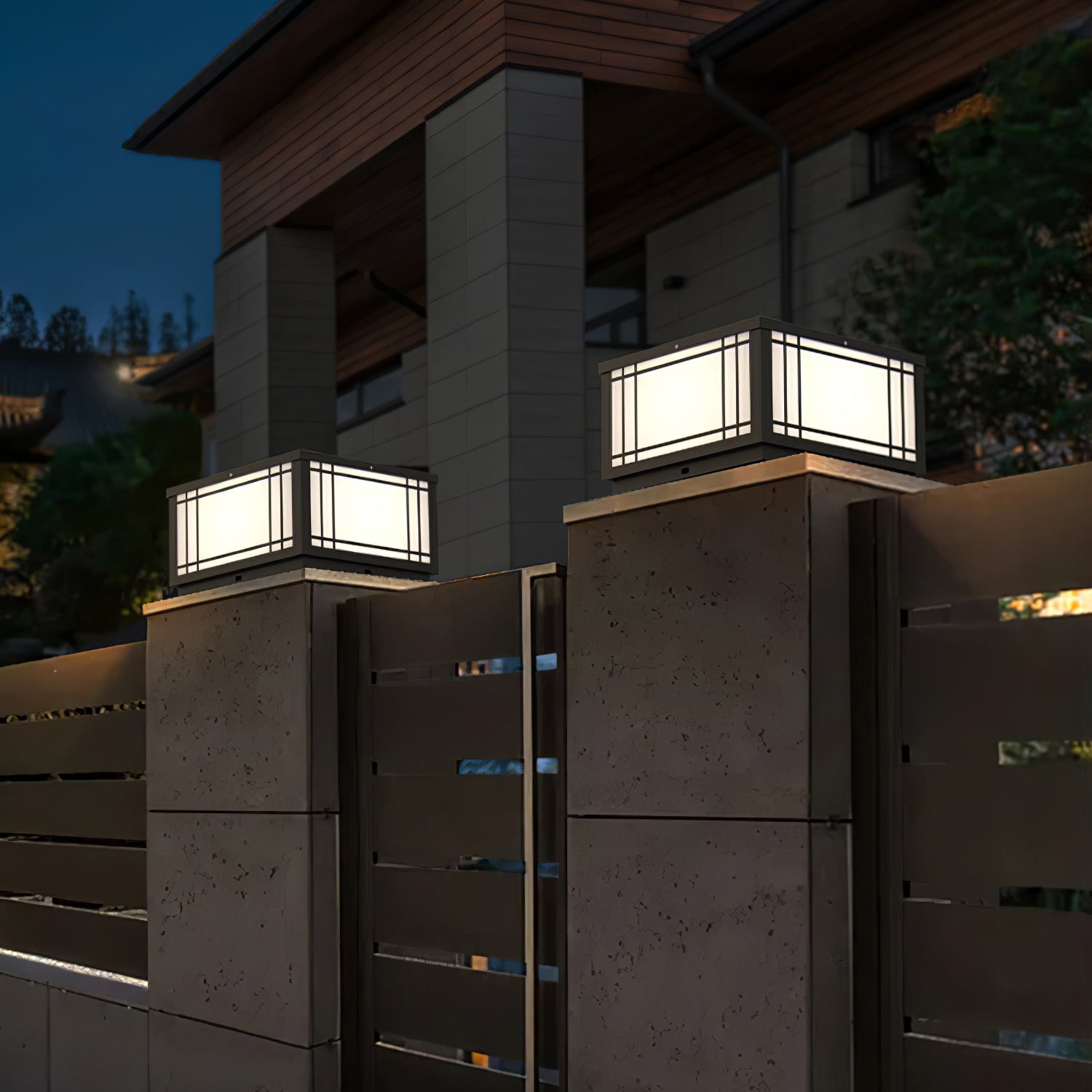 Harrison Classic Premium Solar Cube Outdoor Lamp - Letslighting