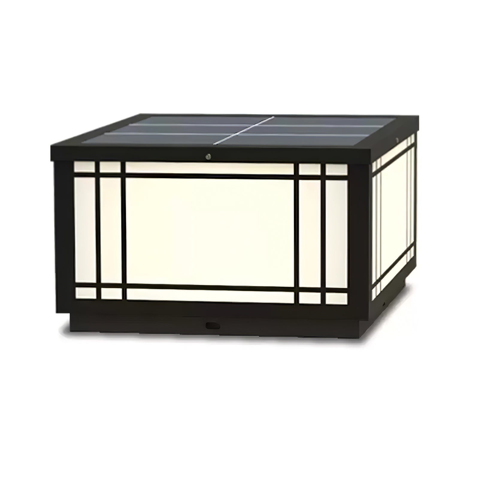 Harrison Classic Premium Solar Cube Outdoor Lamp - Letslighting
