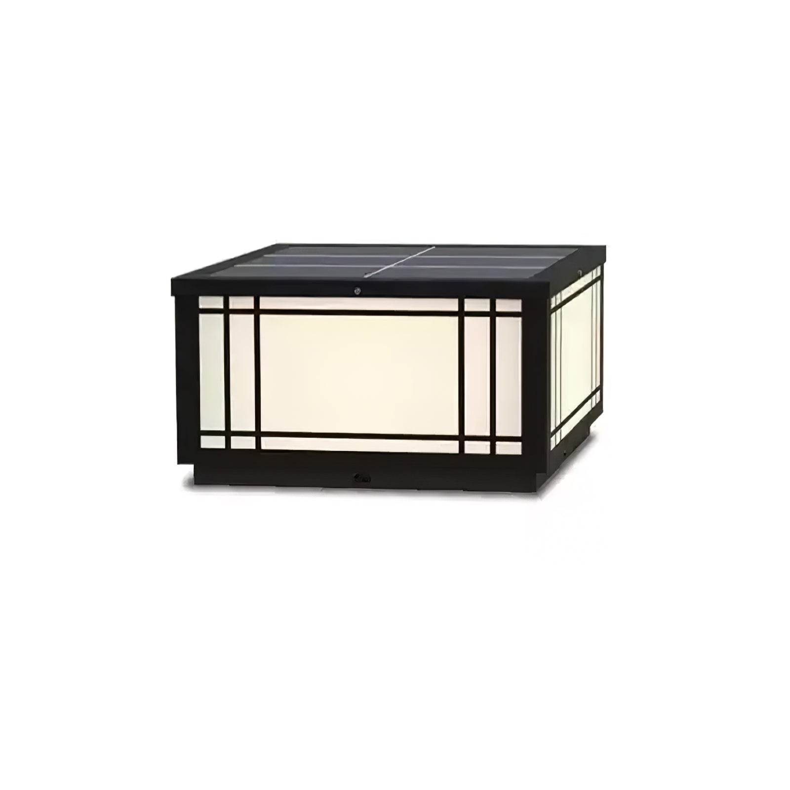 Harrison Classic Premium Solar Cube Outdoor Lamp - Letslighting